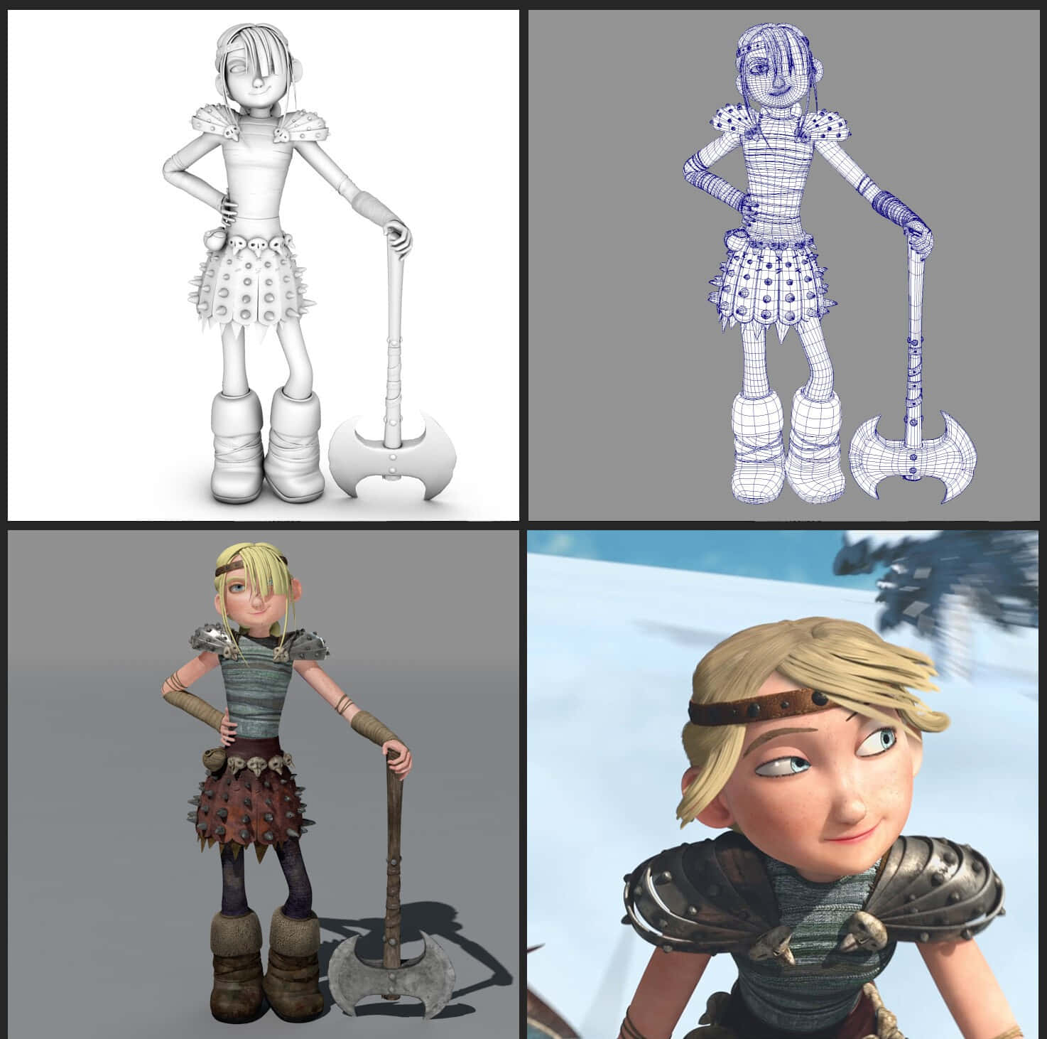 Dragons Riders Of Berk Astrid Hofferson Sketch