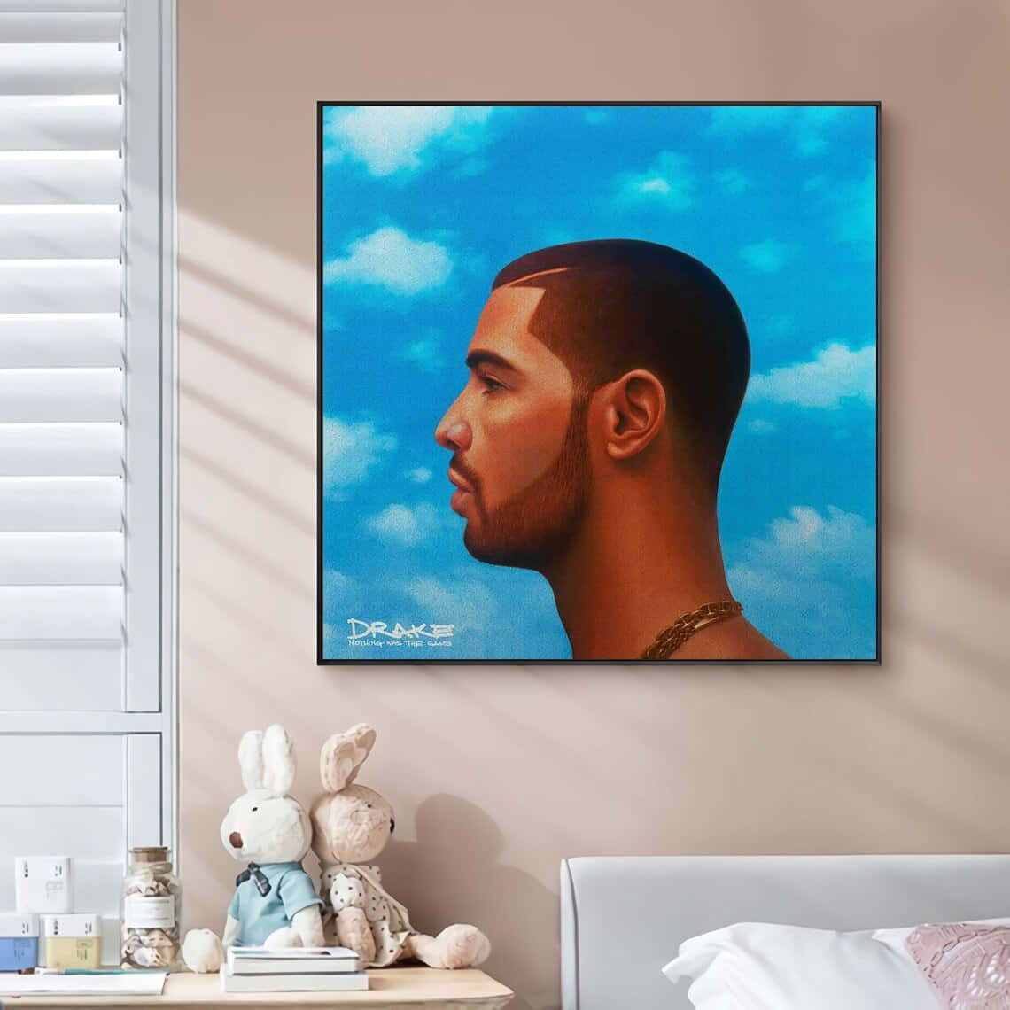 Drake In His Nothing Was The Same Album Cover Background