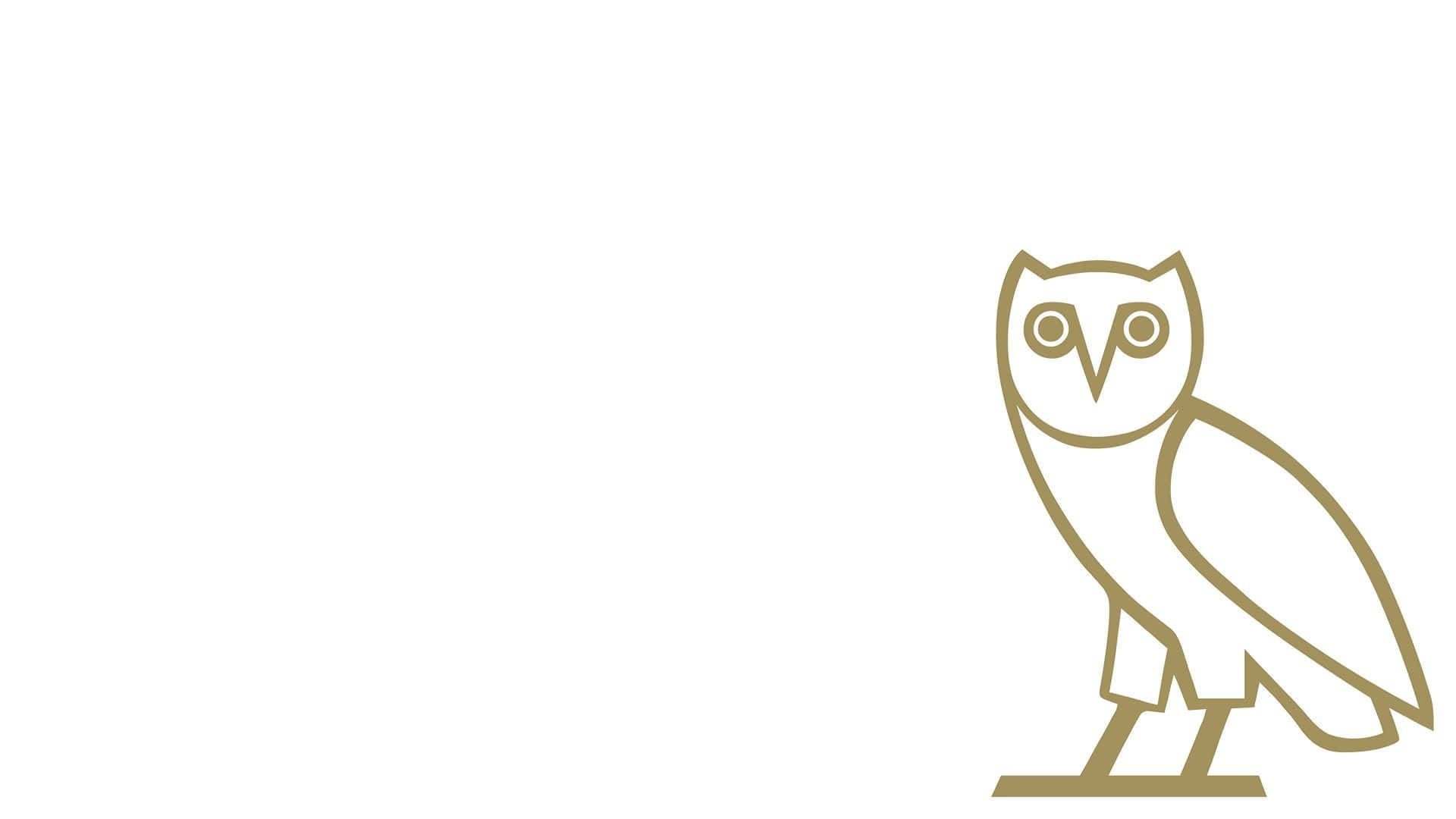 Drake's Ovo Owl Logo For Iphone Background