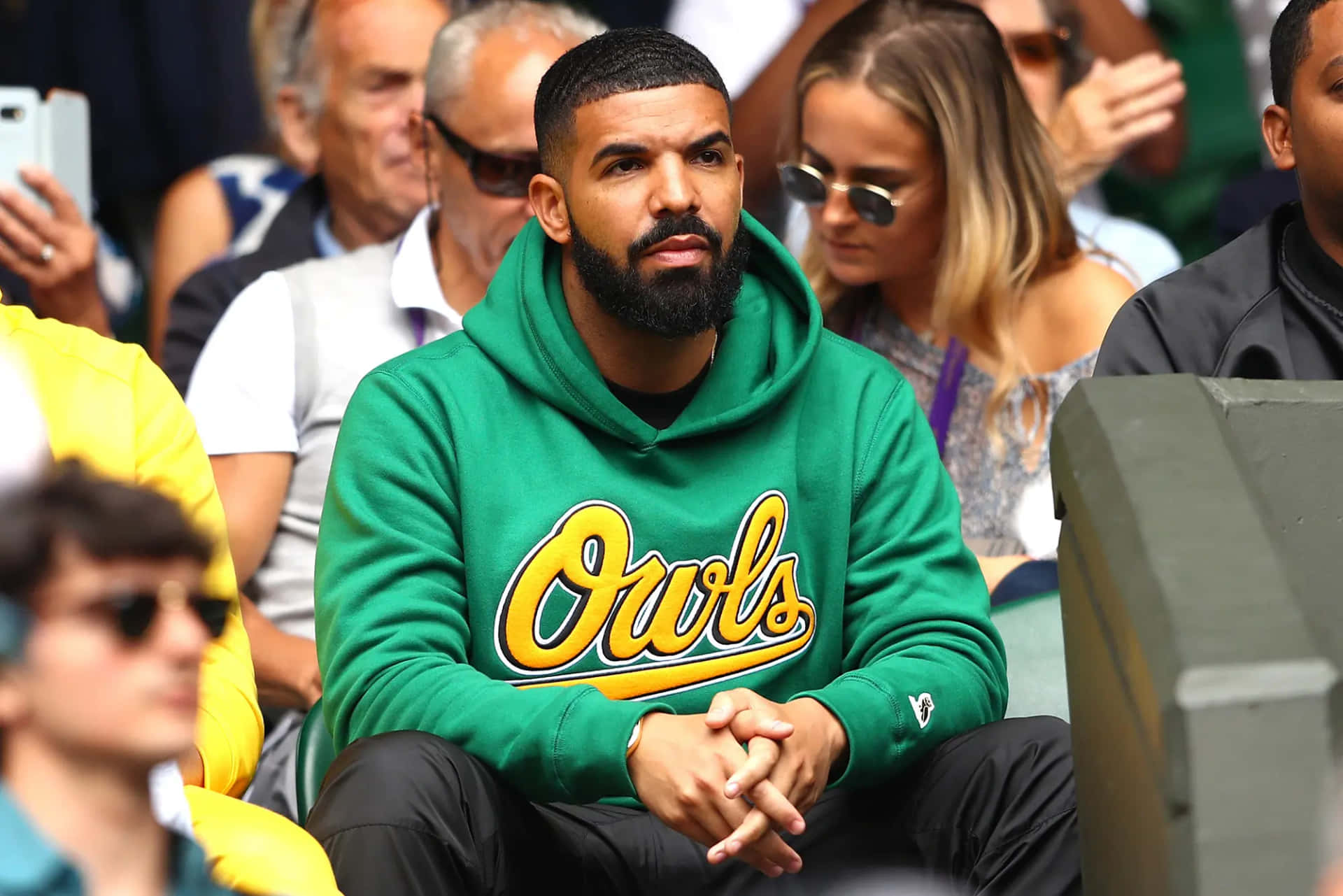 Drakein O V O Hoodieat Event Background