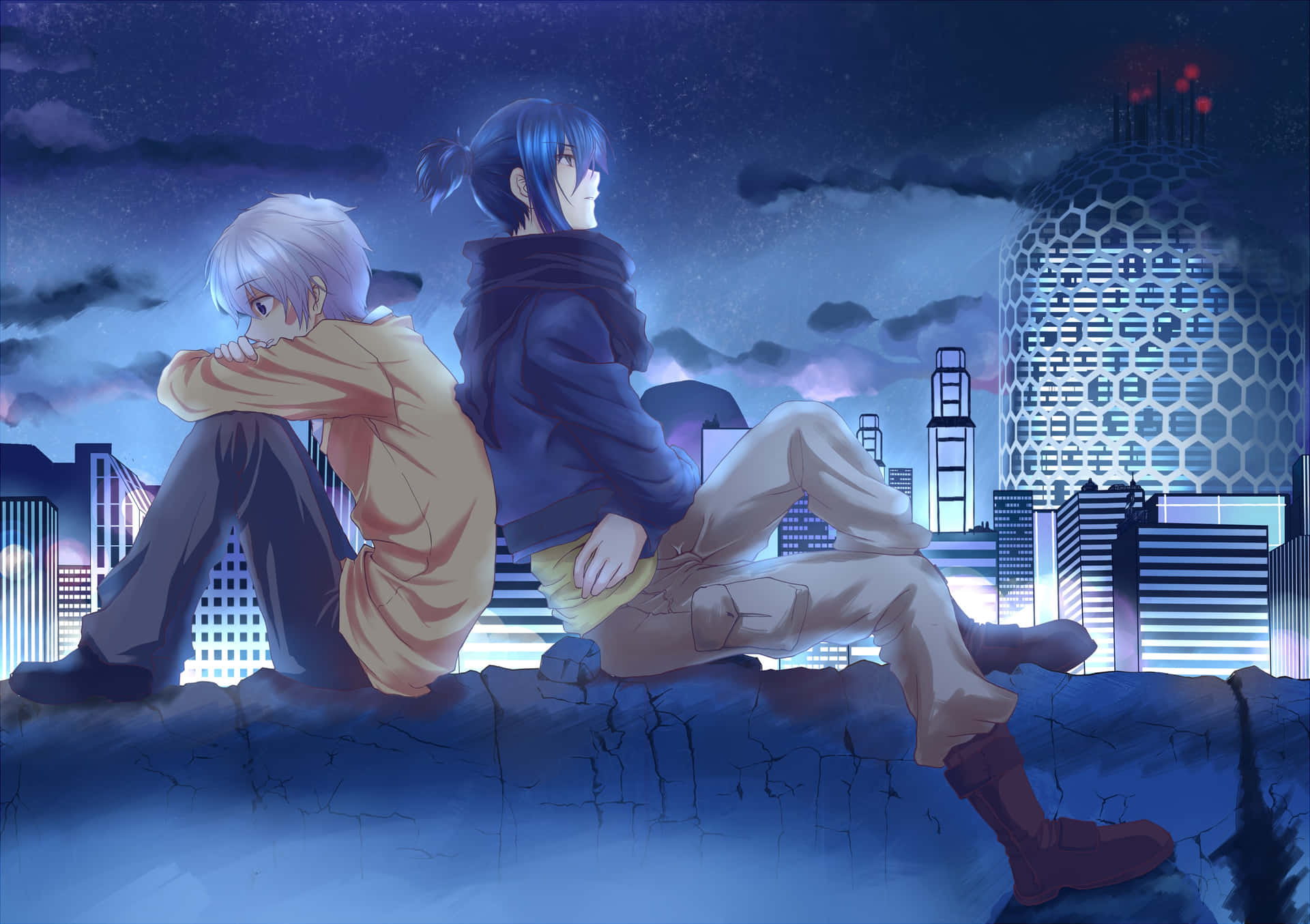 Dramatic Bl Anime Background