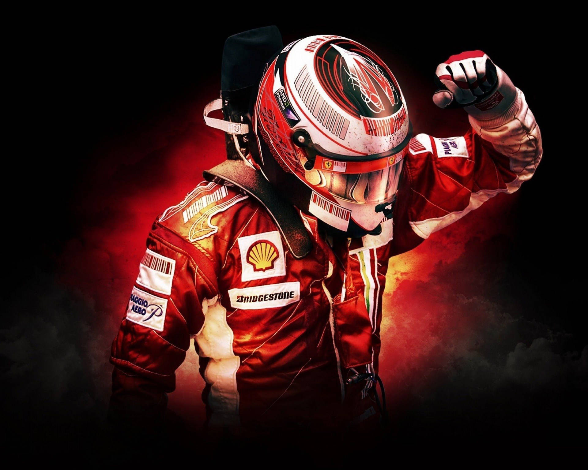 Dramatic Fanart Michael Schumacher Background