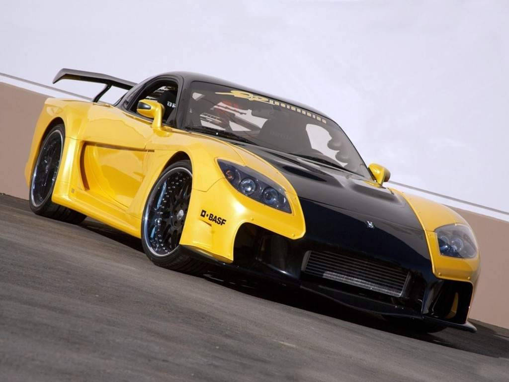 Dramatic Fast And Furious Cars In Yellow And Black