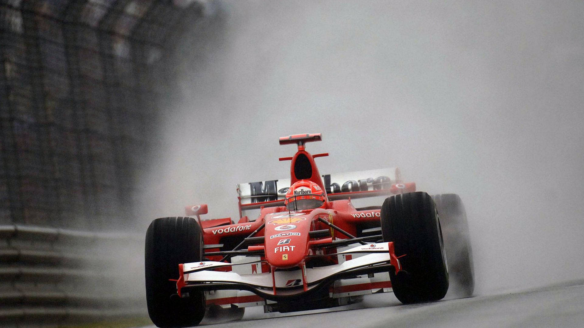 Dramatic Fog Michael Schumacher Background