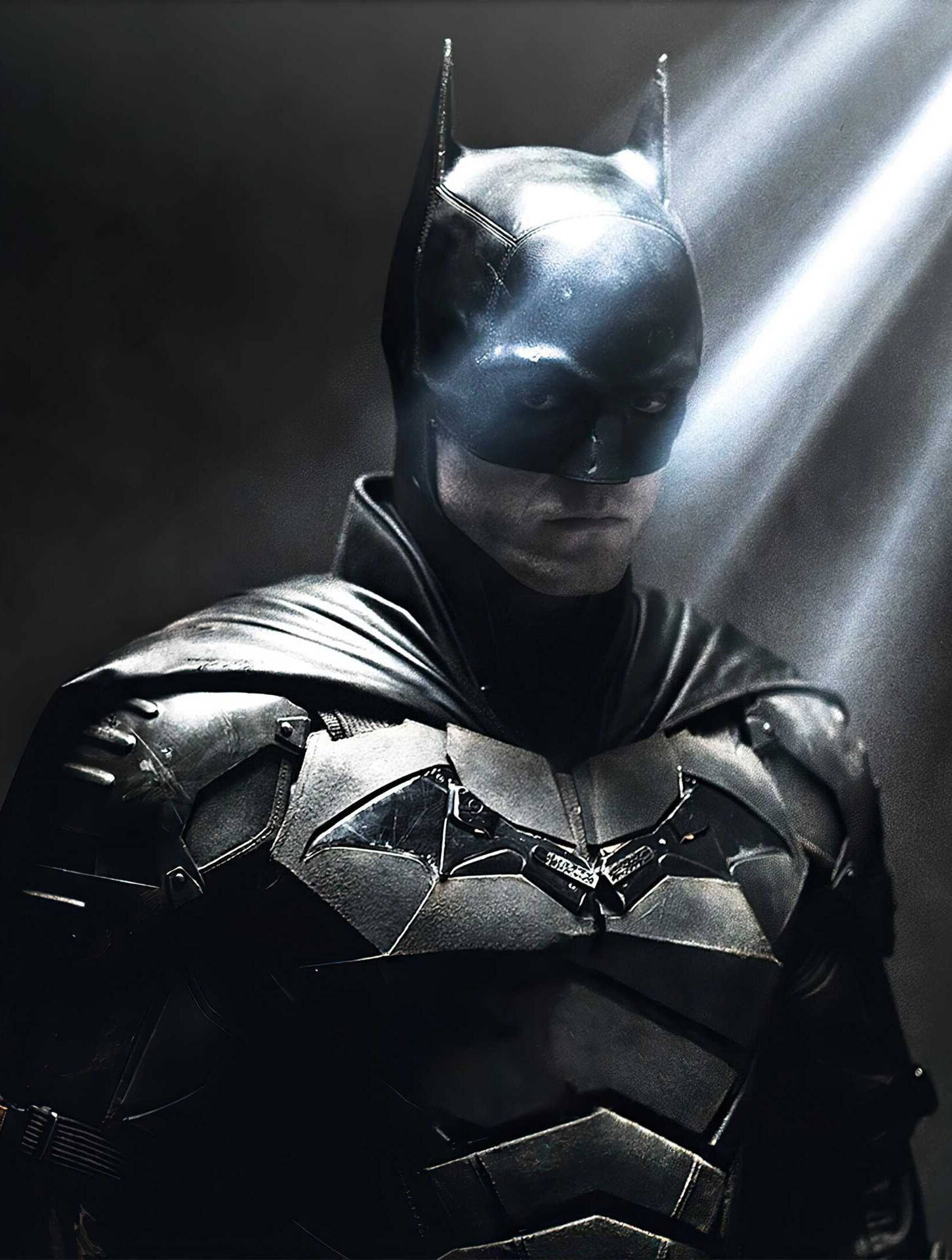 Dramatic Lighting Of The Batman Iphone Background