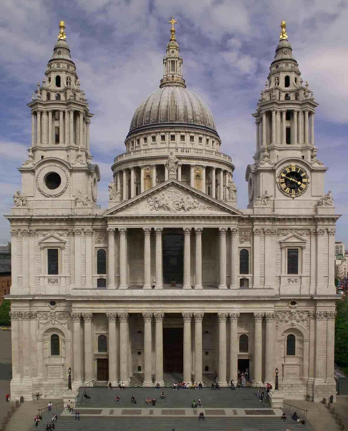 Dramatic St. Paul's Cathedral London