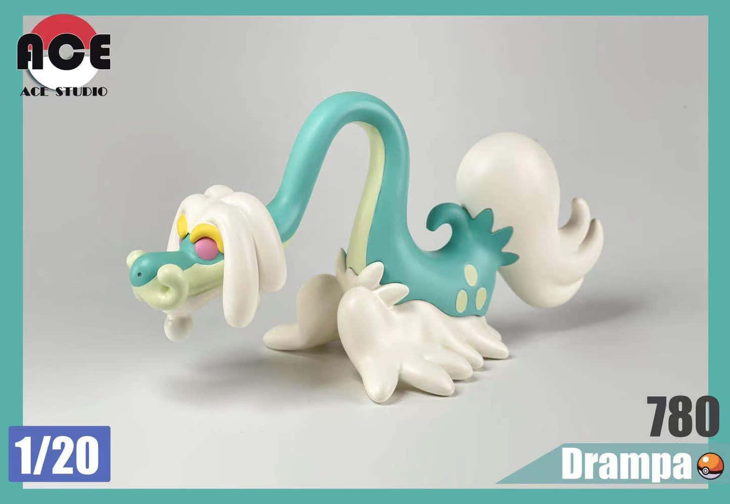 Drampa Figure Ace Studio Logo Background
