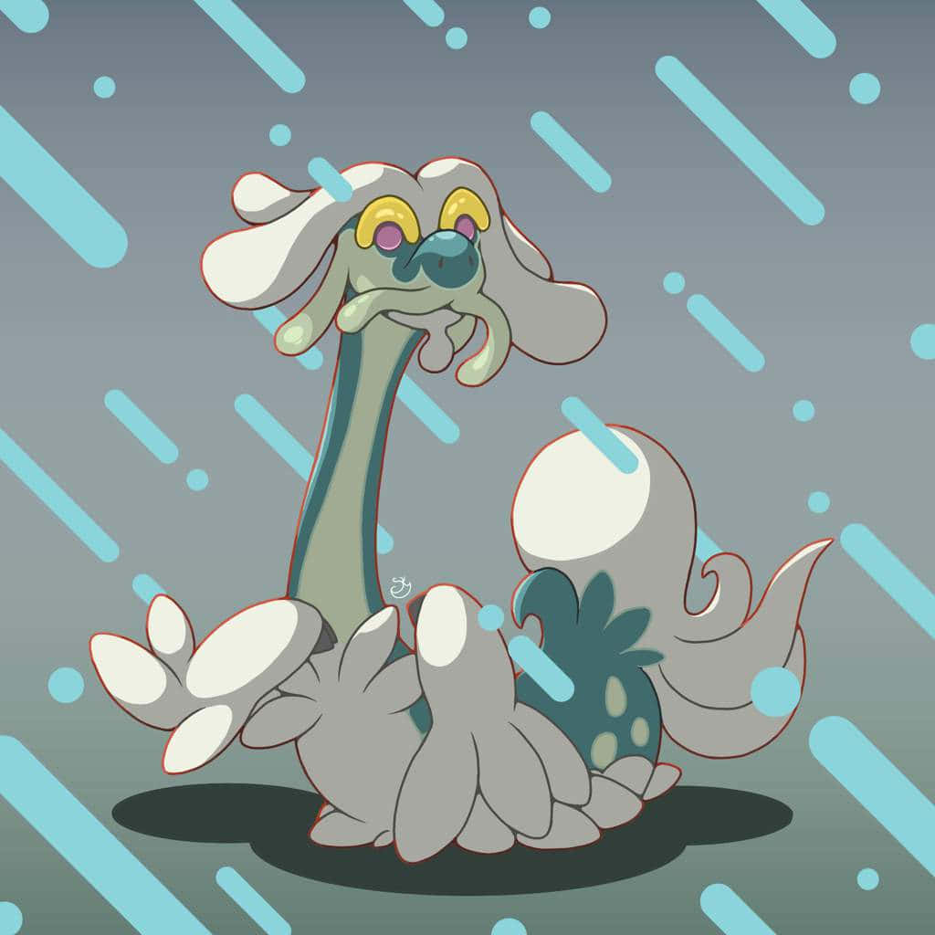 Drampa In Gray Background Background