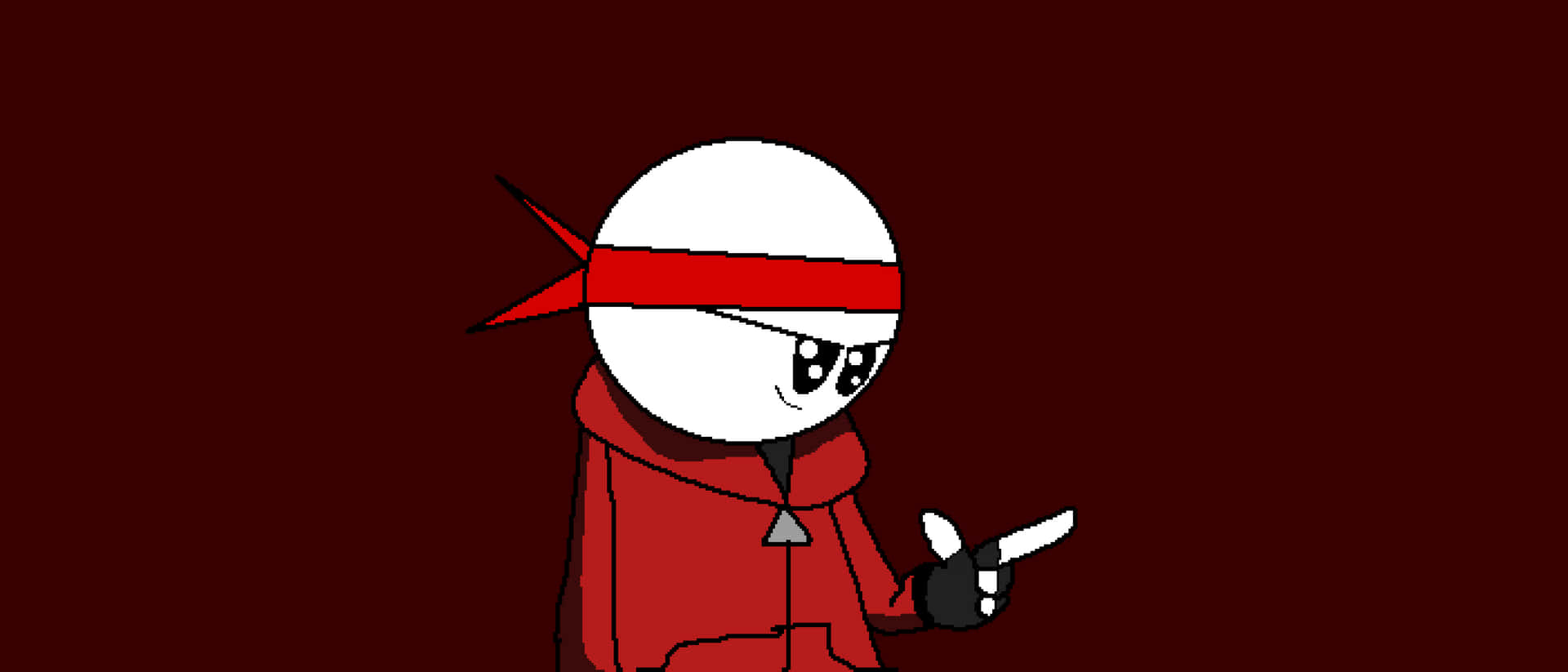 Drawn Red Pfp Background