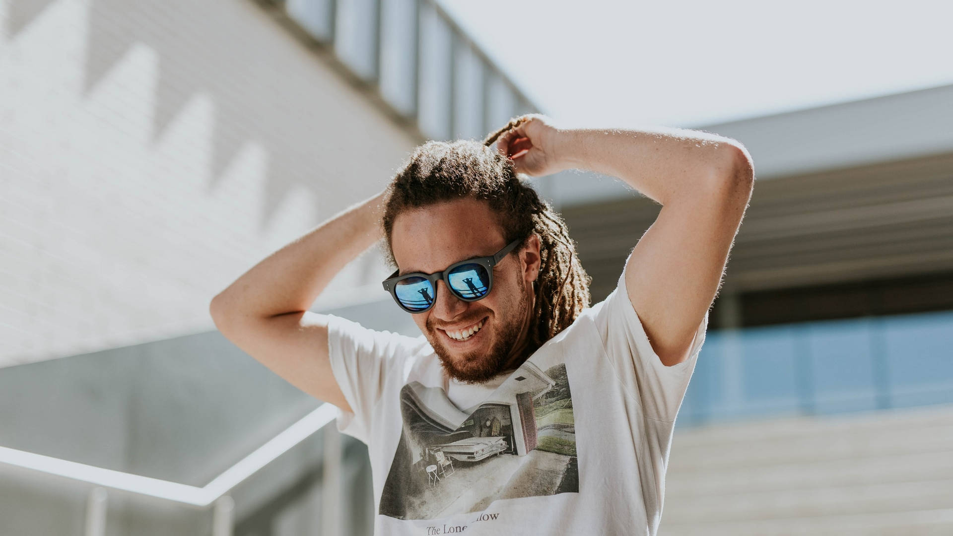 Dreadlocks With Shade Background