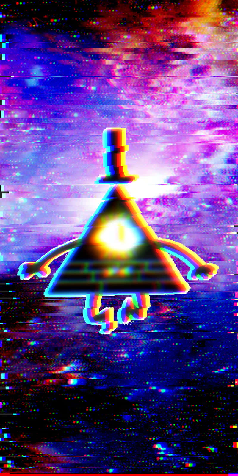 “dream And Laugh Like Bill Cipher” Background