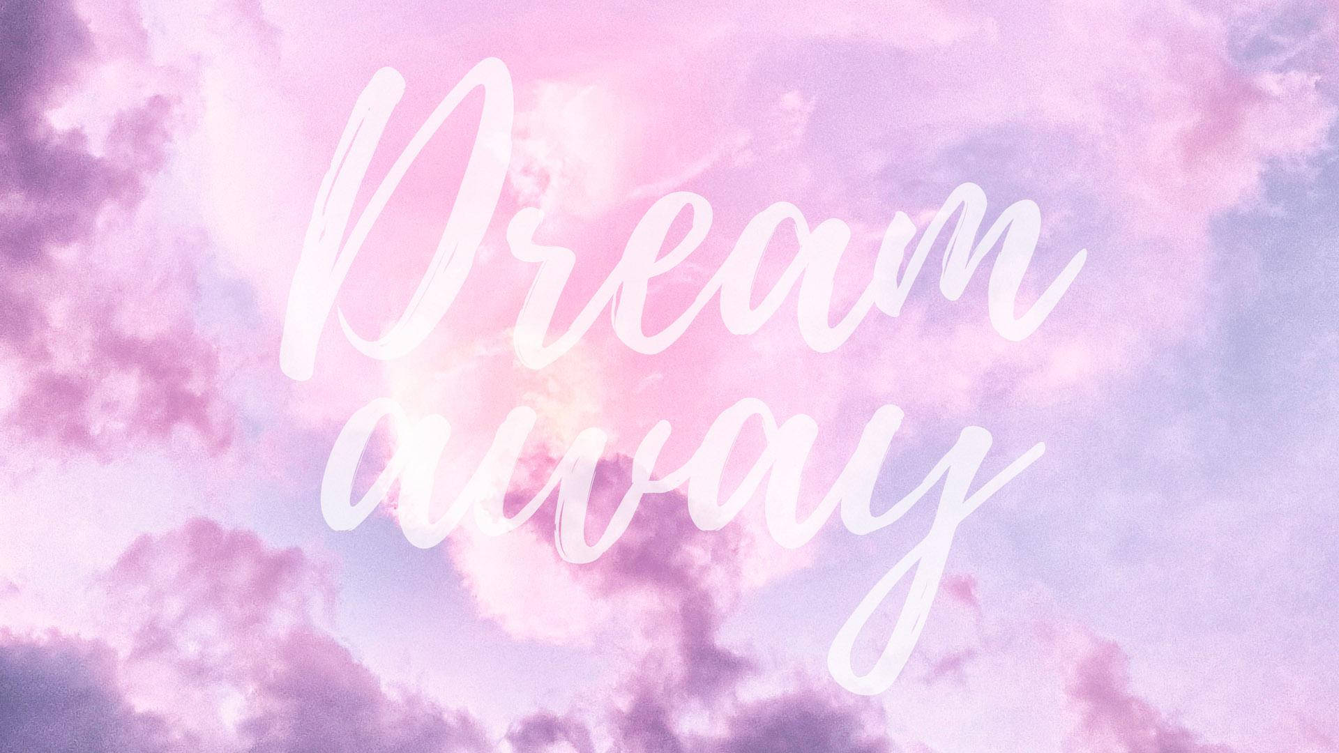Dream Away Pastel Aesthetic Tumblr Laptop Background