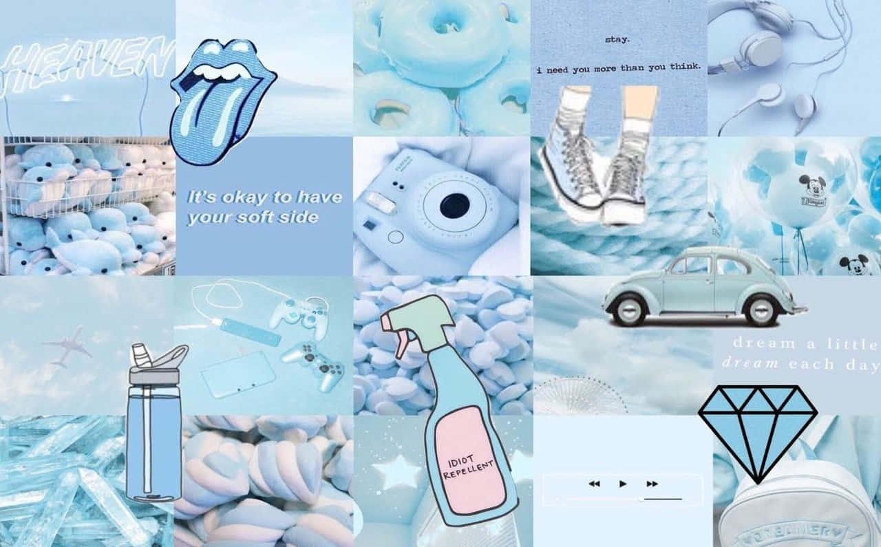 Dream, Create And Be Inspired With Pastel Blue Aesthetic