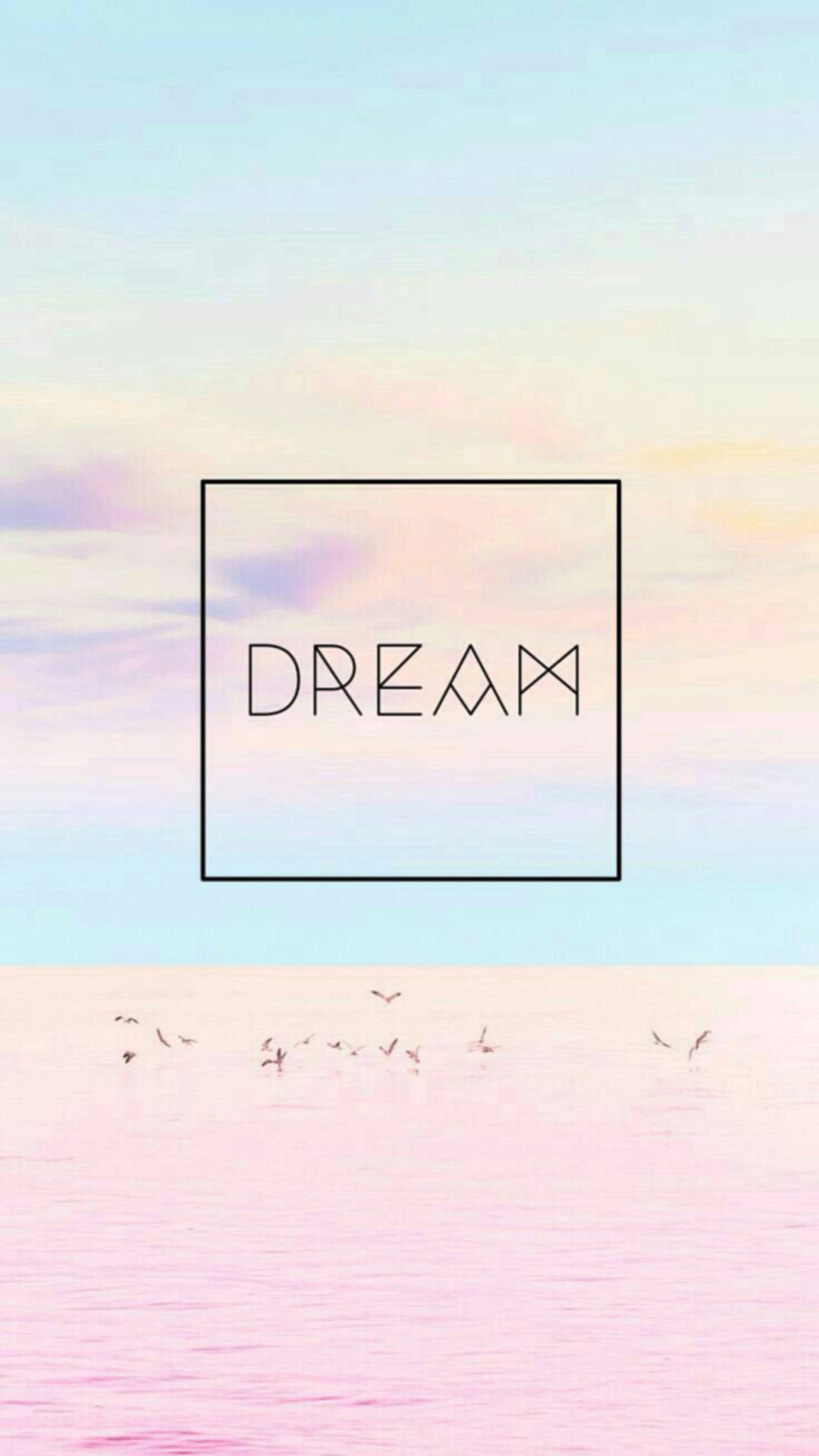 Dream Cute Pastel Colors Background