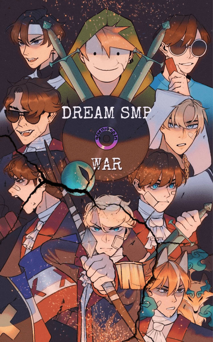 Dream Smp War Minecraft Poster