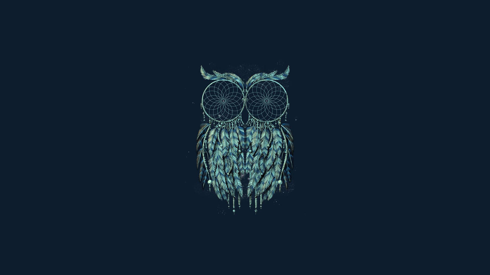 Dreamcatcher Owl Cute Dark Girly Background