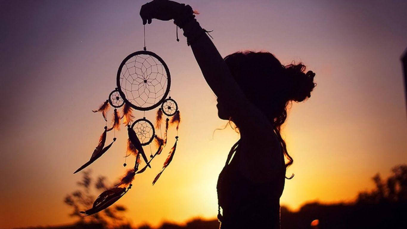 Dreamcatcher Silhouette Cute Dark Girly