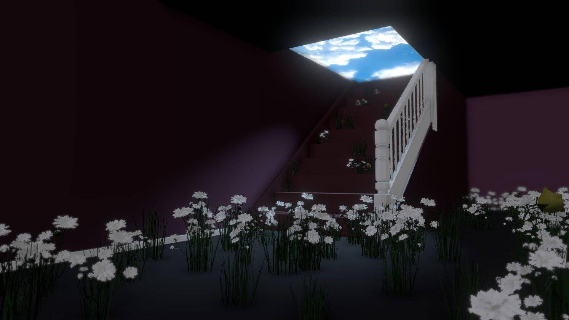 Dreamcore Aesthetic Underground Garden