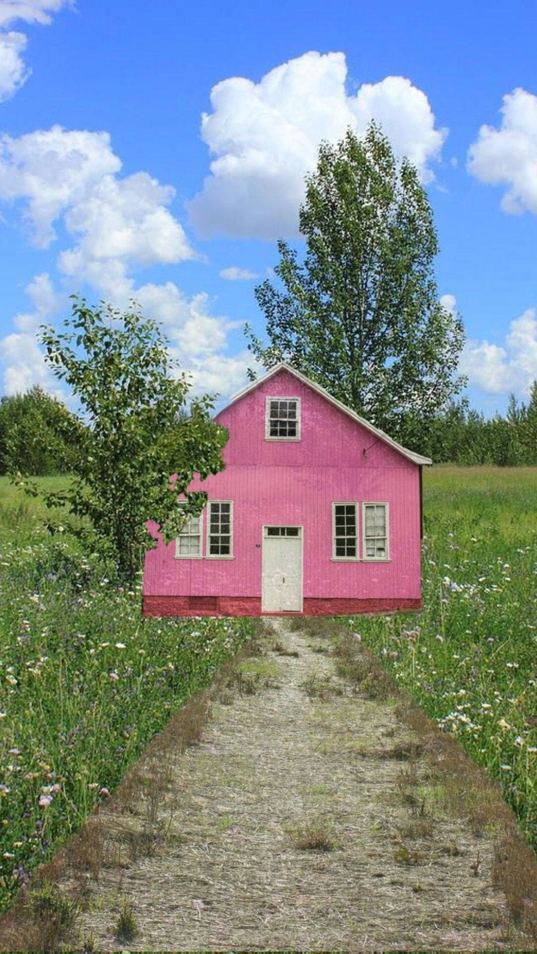 Dreamcore Pink House