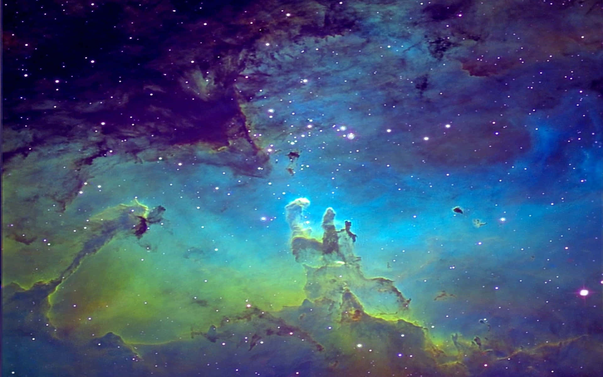 Dreaming The Night Away In A Hipster Galaxy. Background