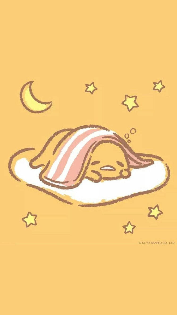 Dreamland Of Gudetama Aesthetic Background