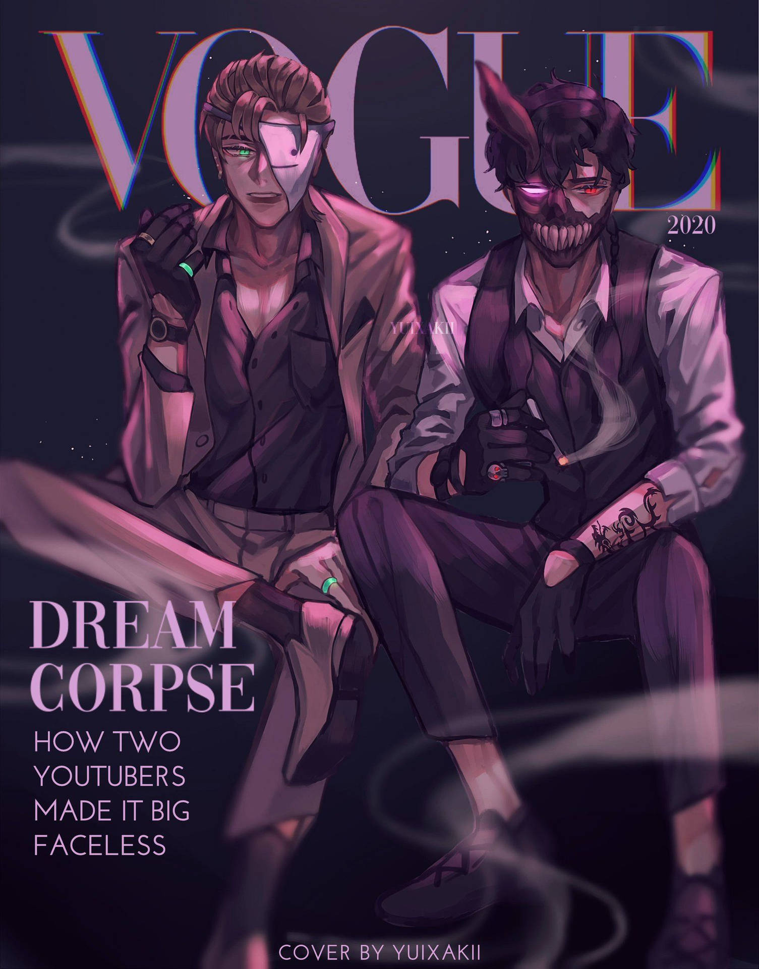 Dreamnotfound Vogue Cover Background