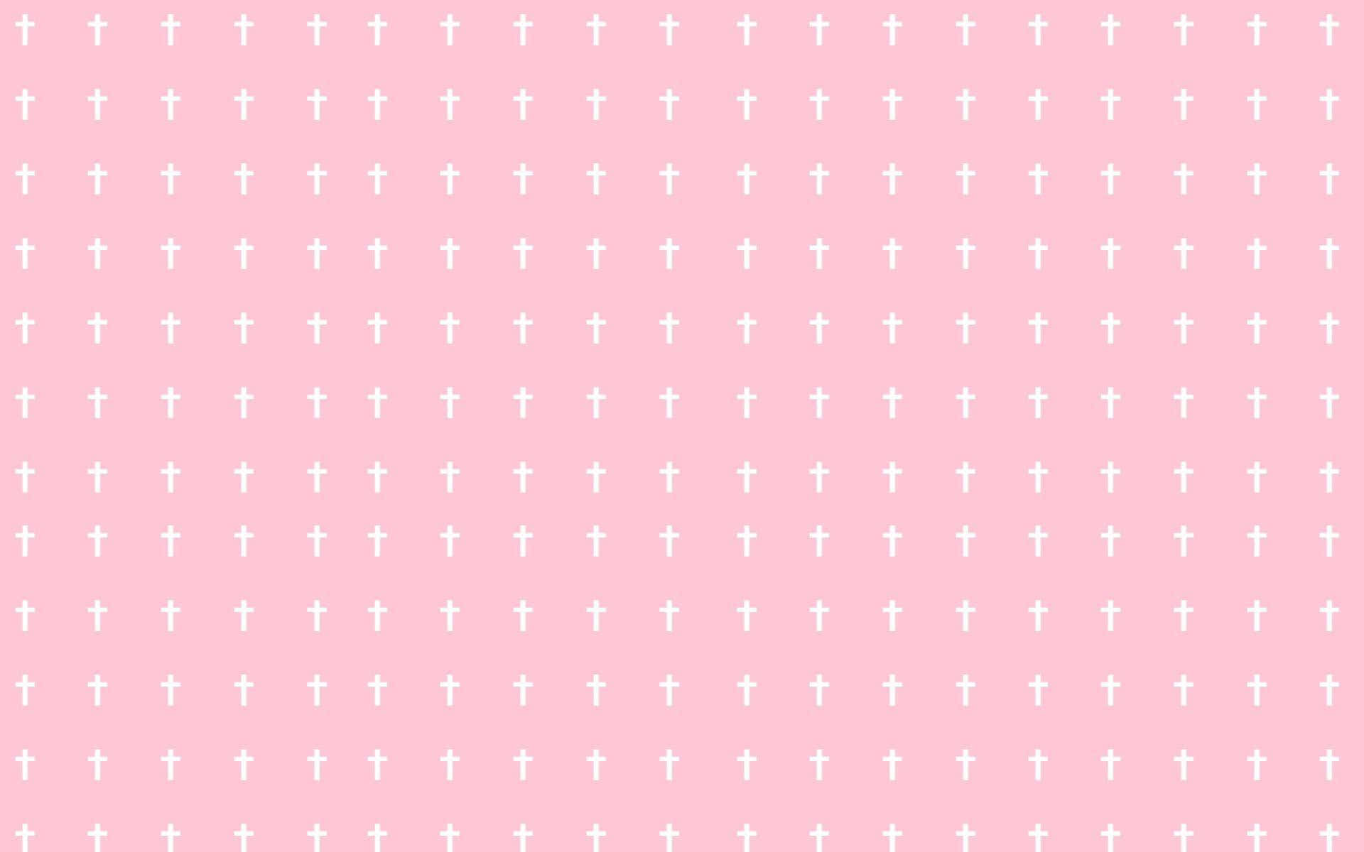 Dreamy Kawaii Pink Aesthetic Desktop Wallpaper Background