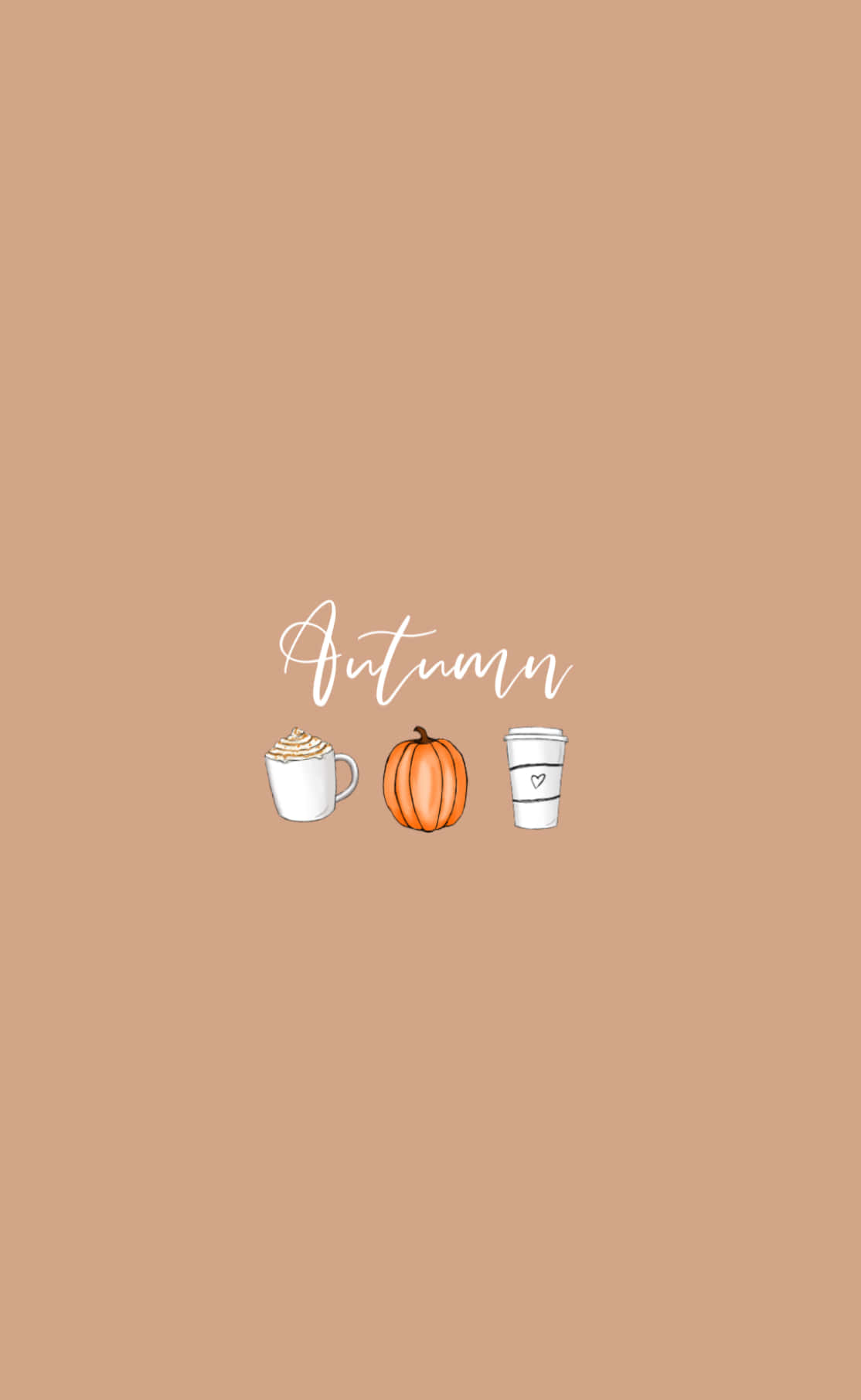 Dreamy Morning In October Aesthetic Background