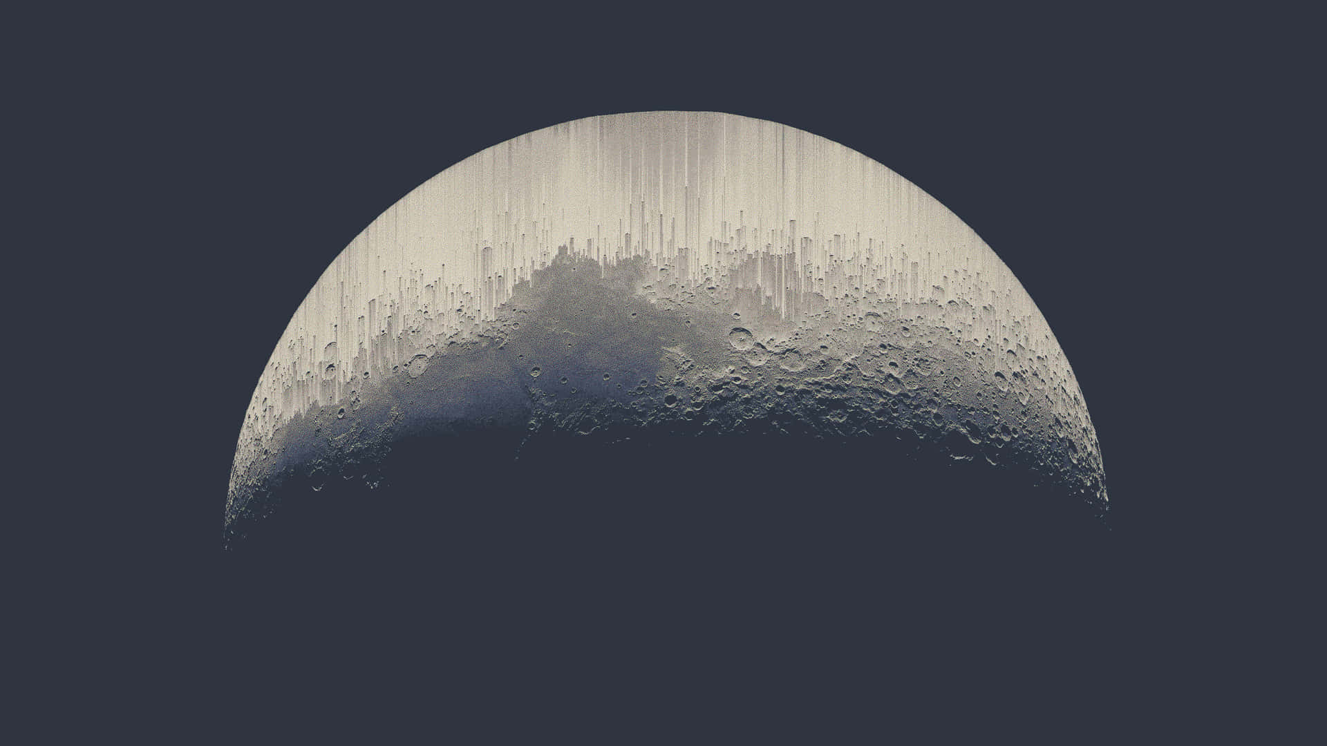 Dreamy Night With A Cute Moon Background