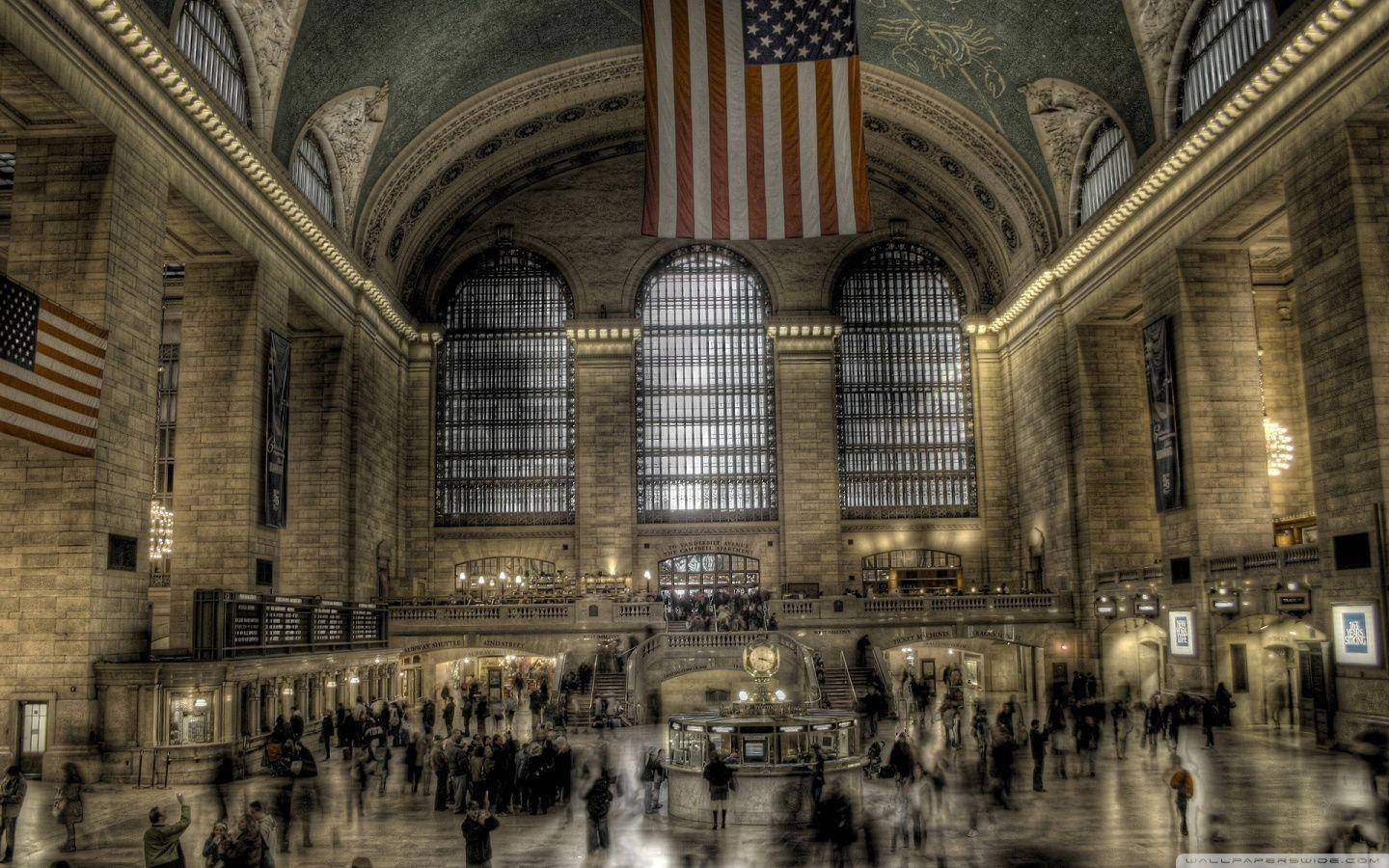 Dreamy Photo Of Grand Central Terminal Background