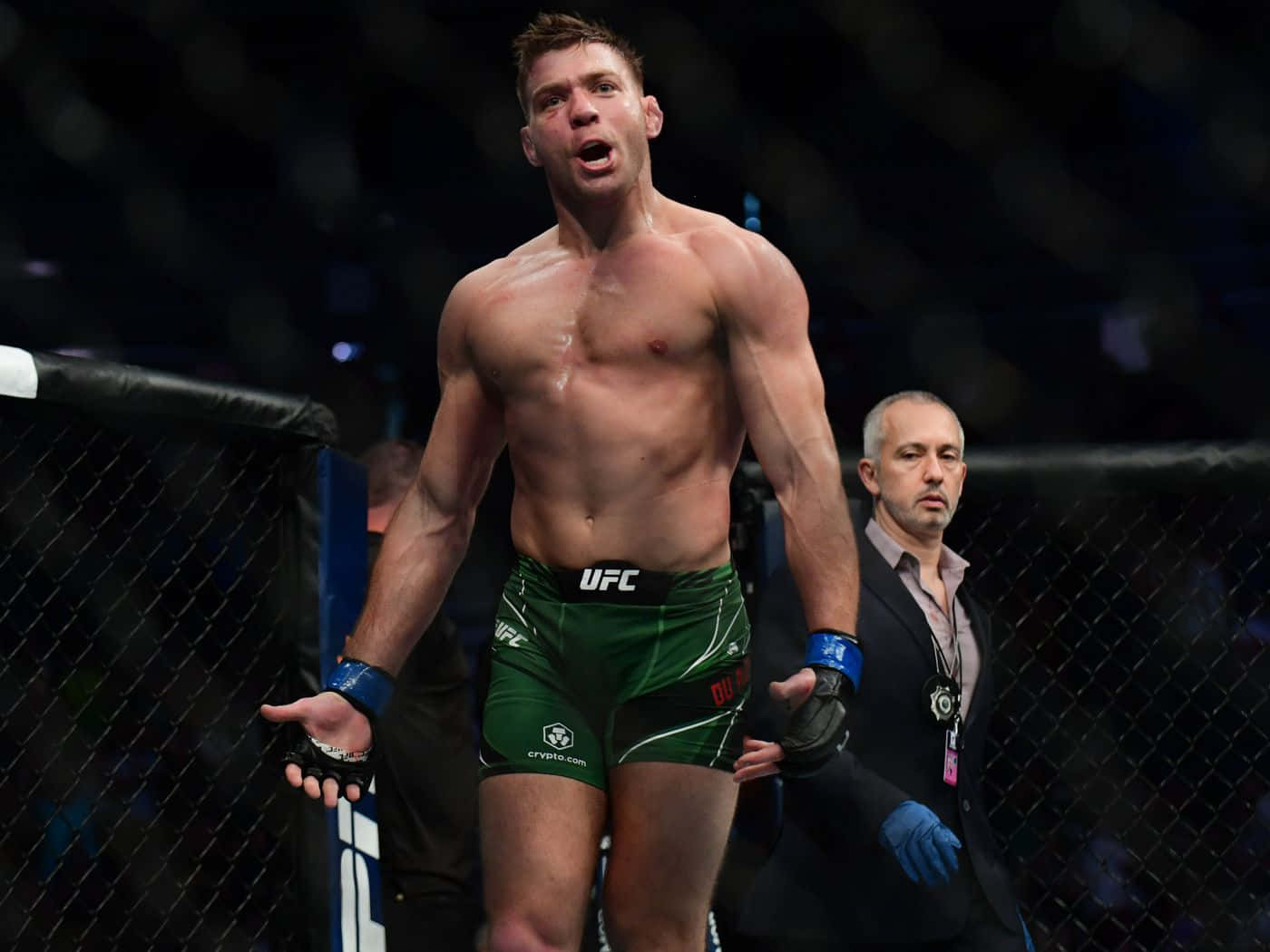 Dricus Du Plessis Cocky Expression