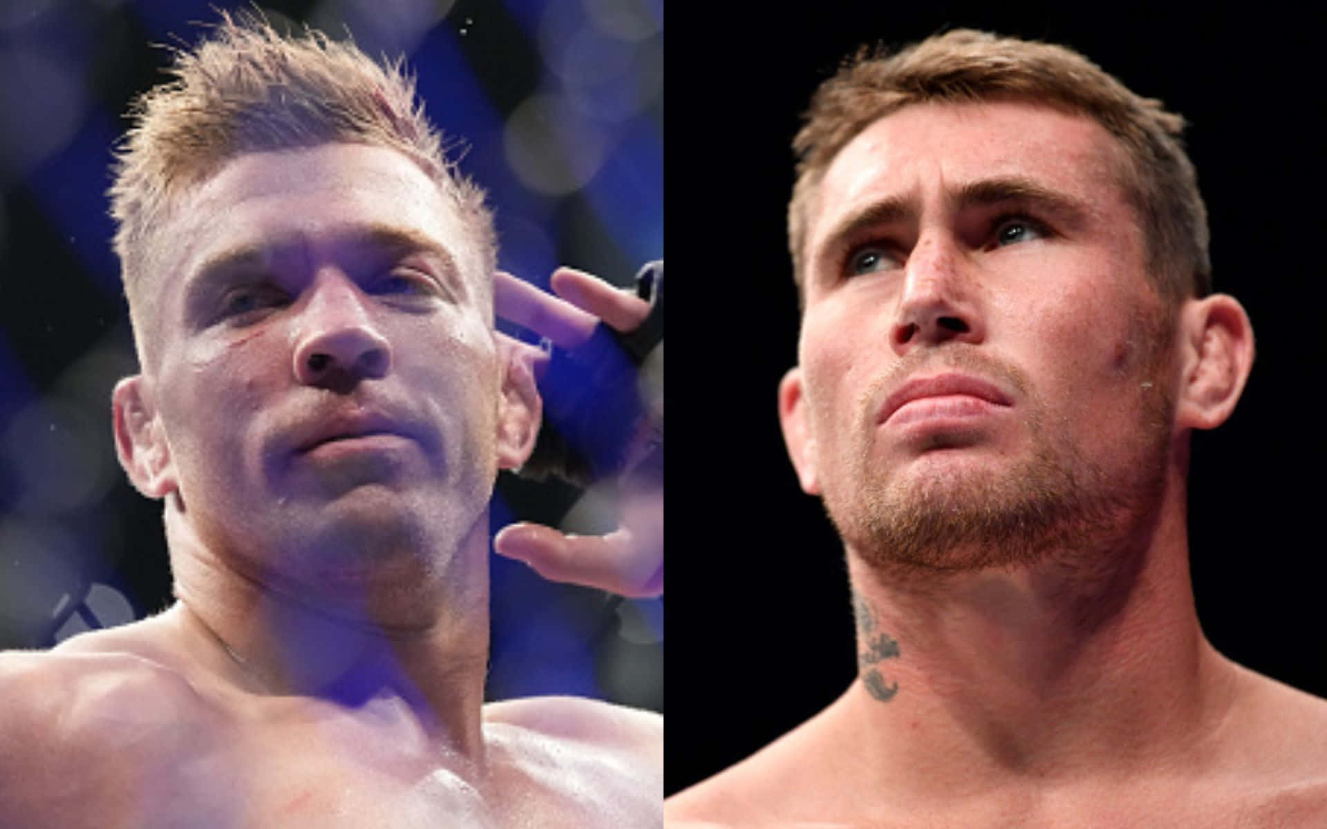 Dricus Du Plessis Darren Till Close-up Background