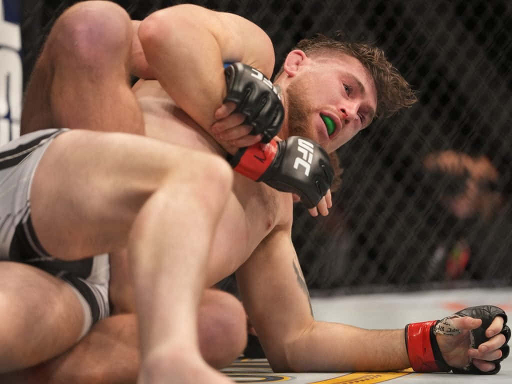 Dricus Du Plessis Tackling Opponent