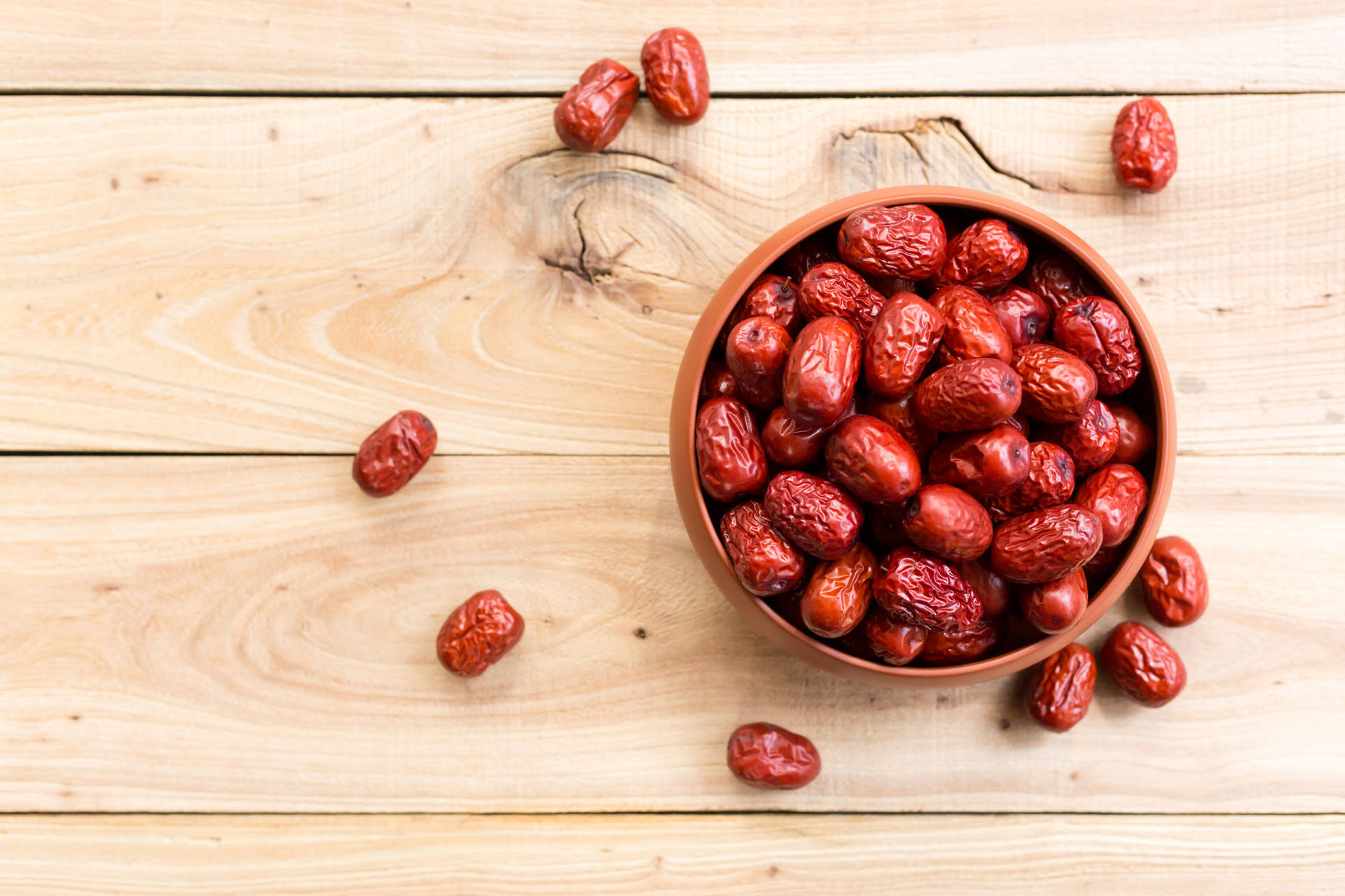 Dried Jujube Seeds Background