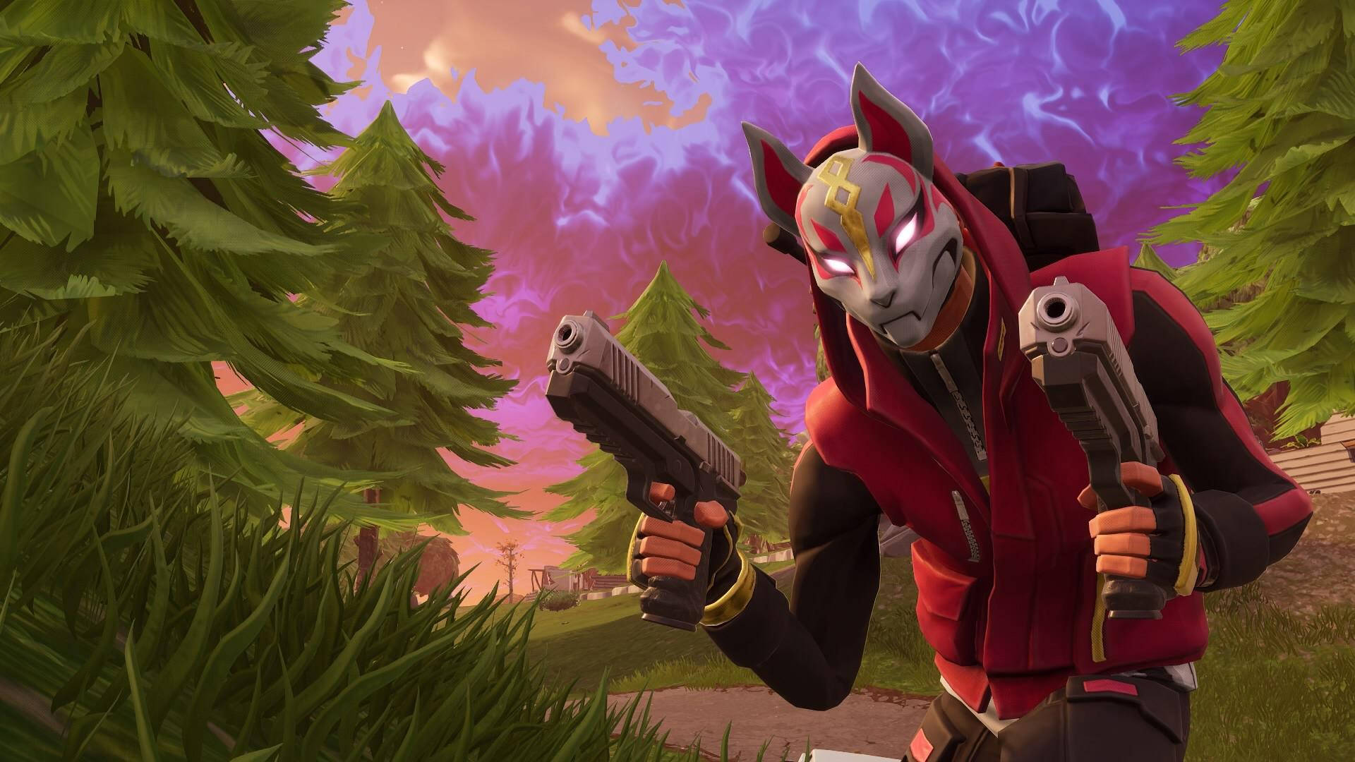 Drift Fortnite Double Pistol Background