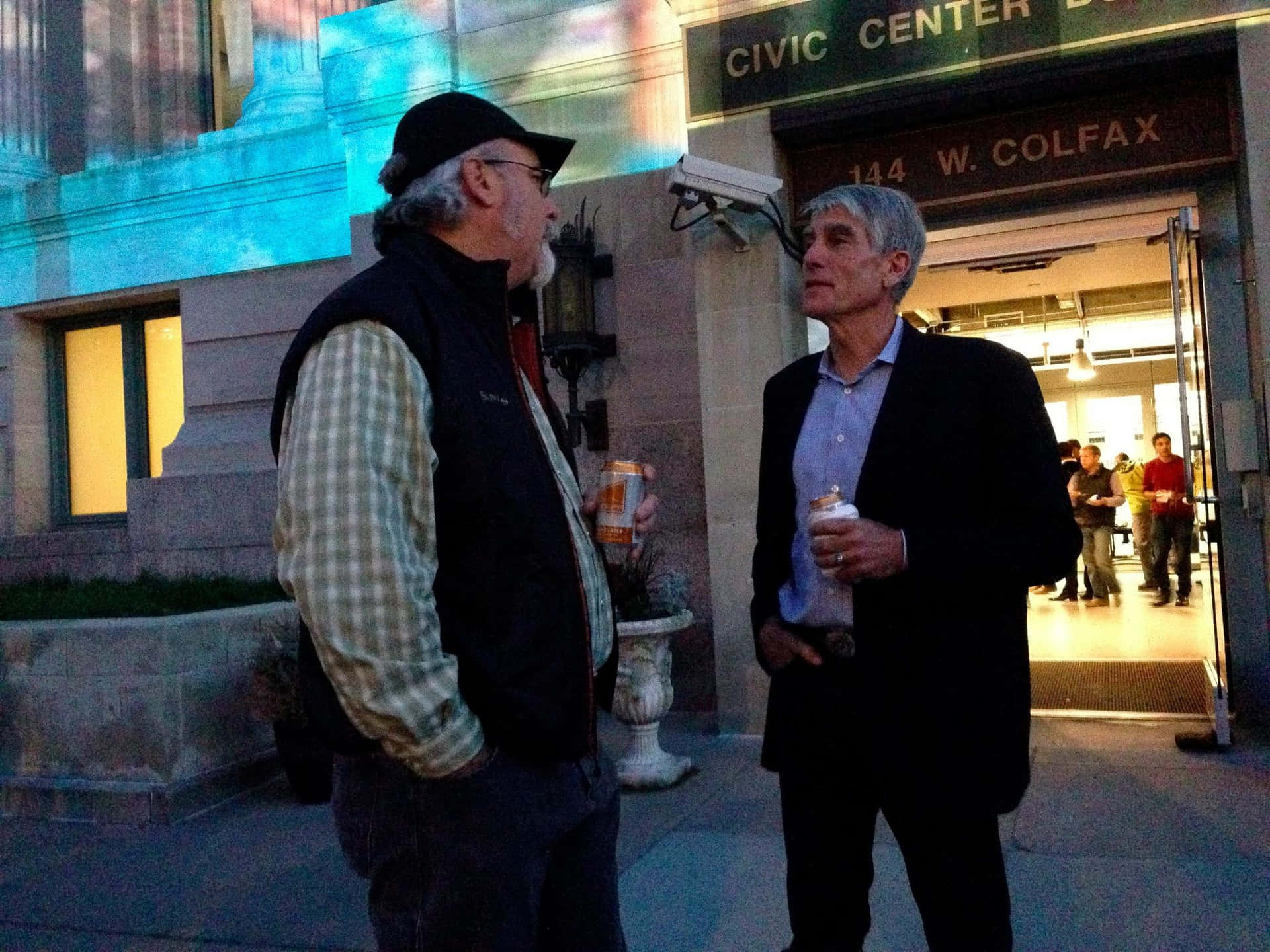 Drinking Mark Udall Background