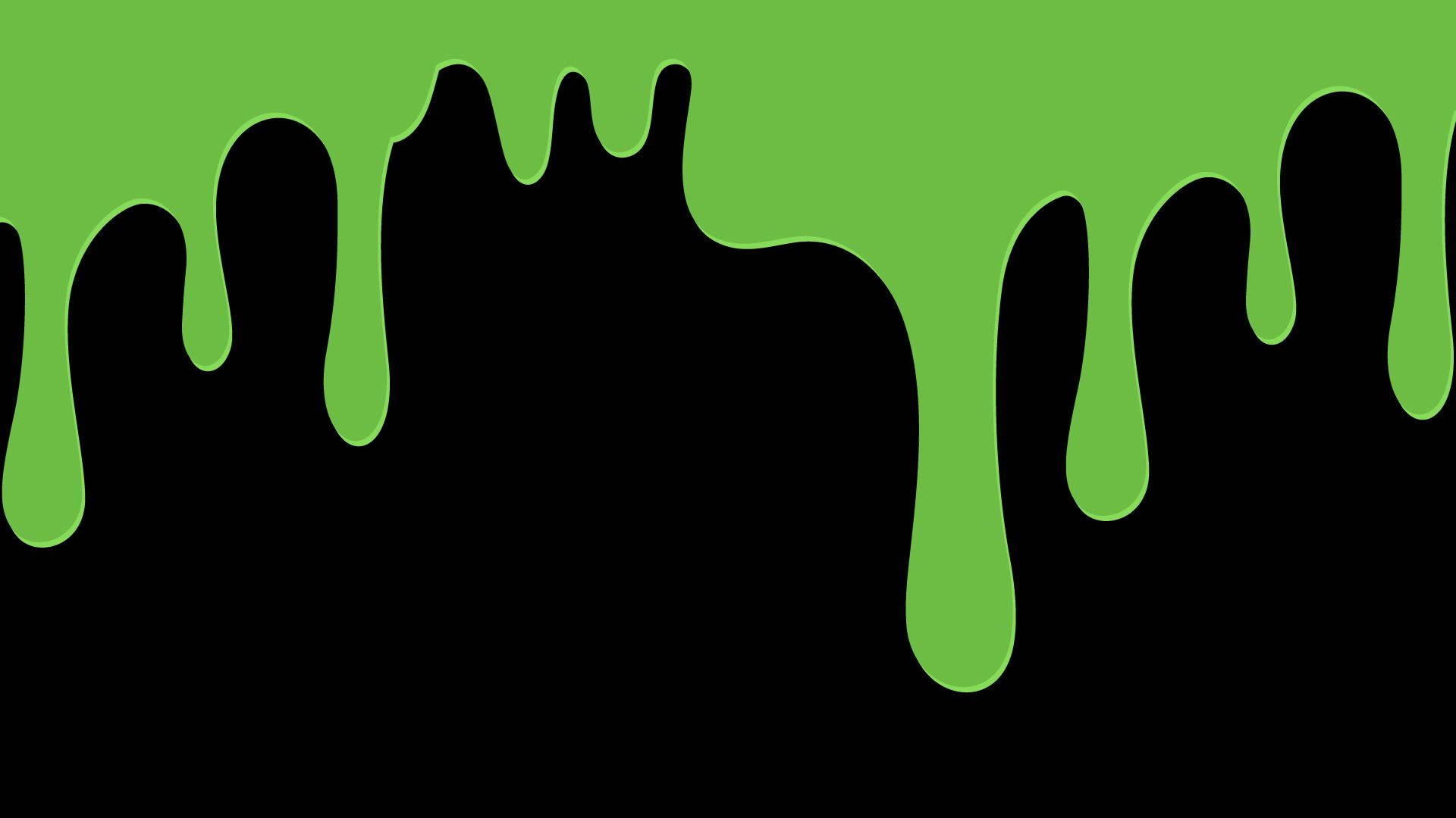 Drippy Aesthetic Green Slime Drip Background