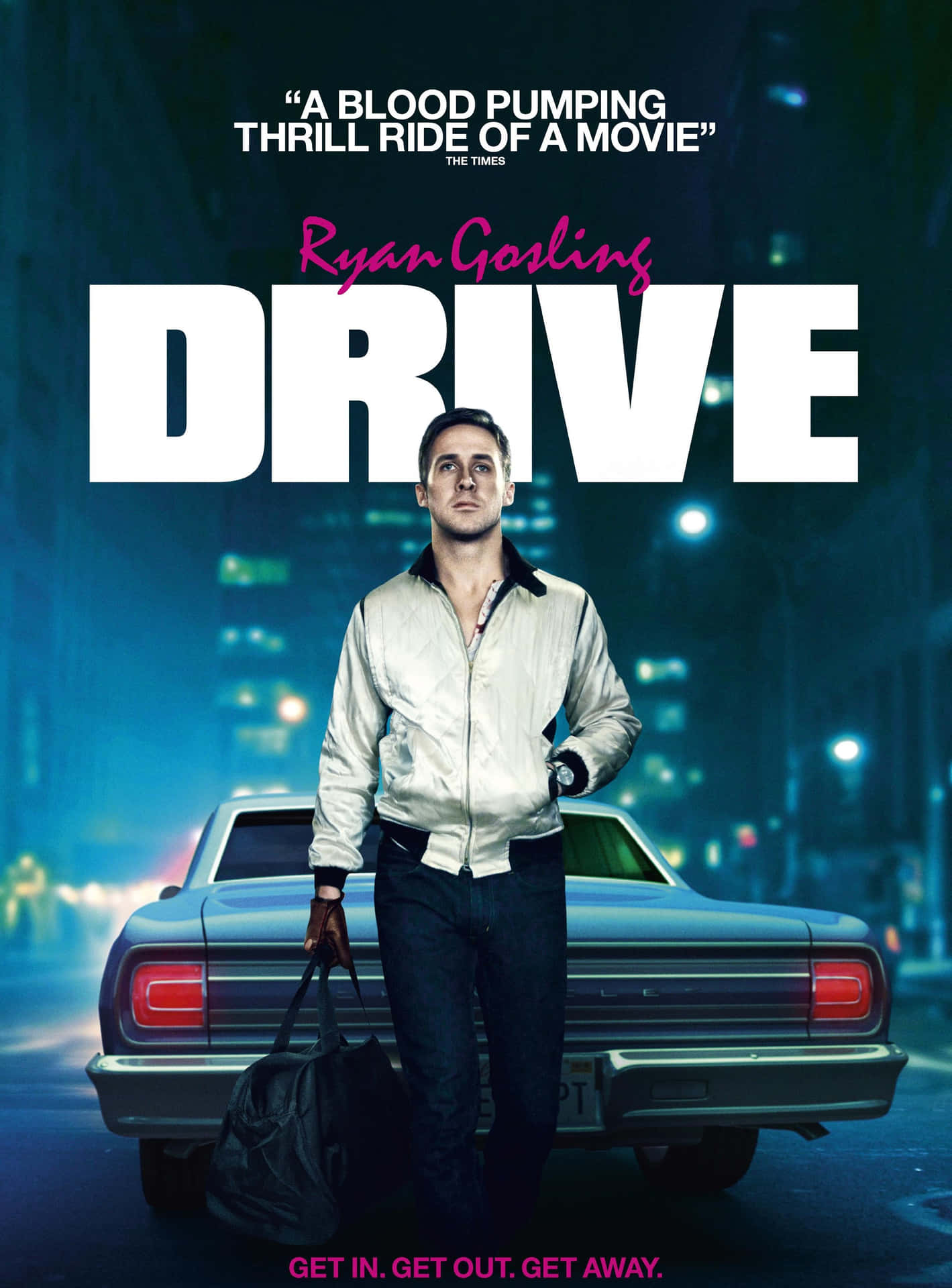 Drive Movie Poster Ryan Gosling Background