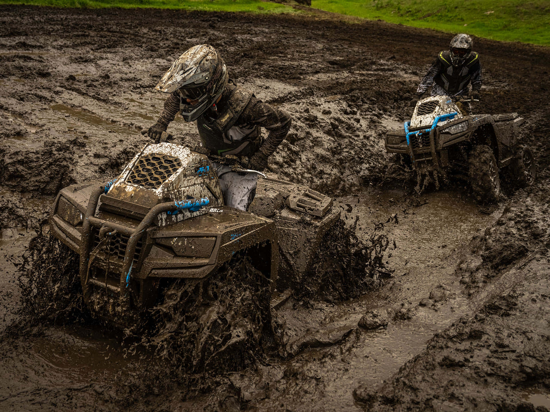 Driving 2023 Arctic Cat Alterra 600 Mud Pro