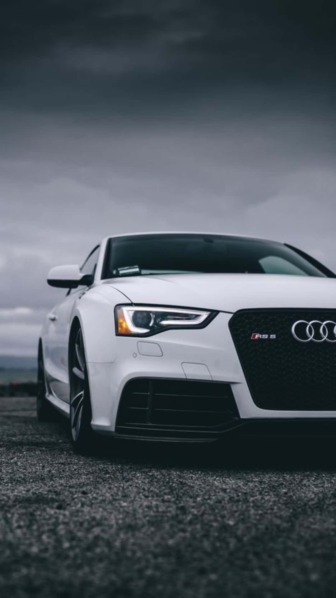 Driving In Style With The Audi Iphone Background