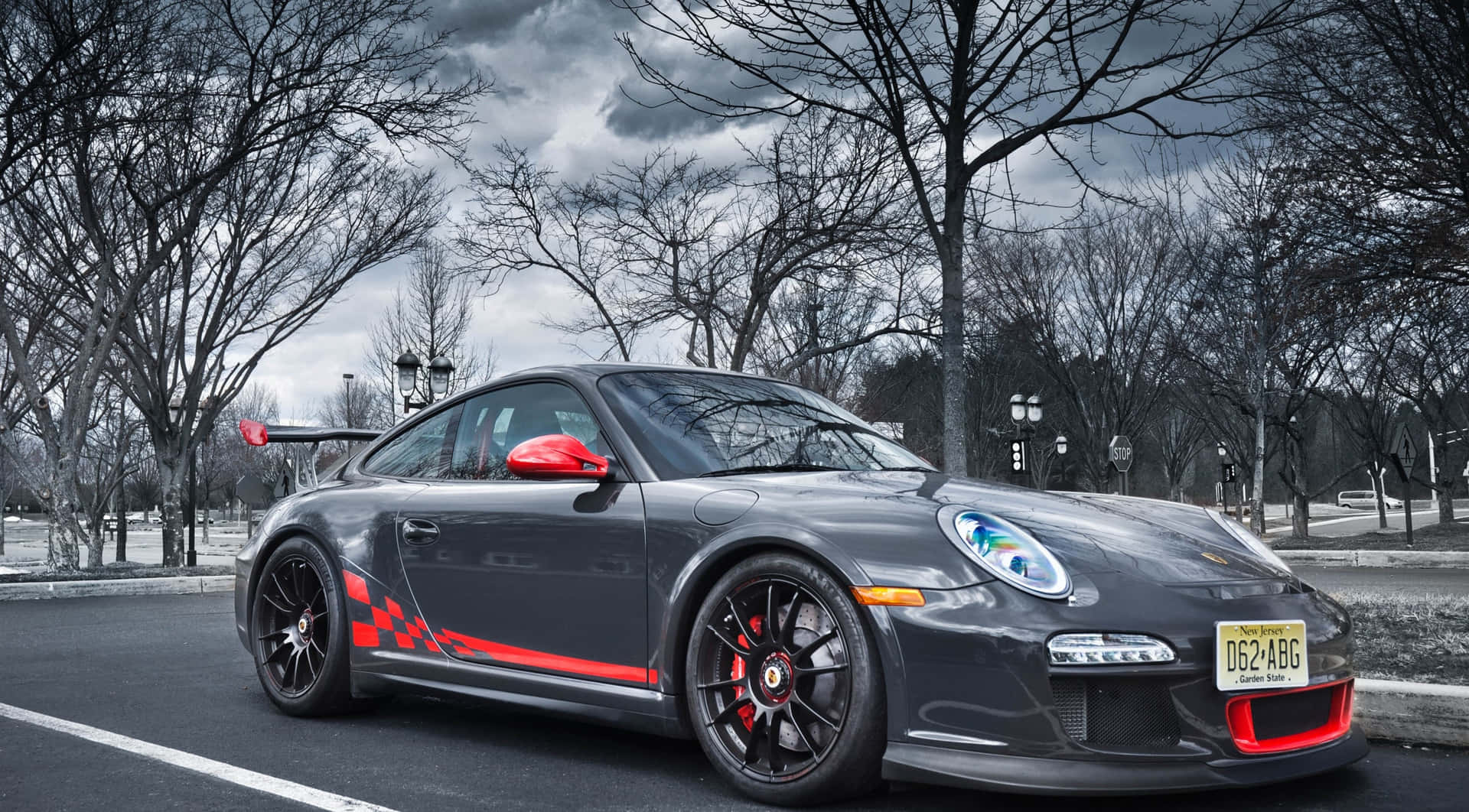 Driving With Style - Porsche 992 Carrera 4s Background