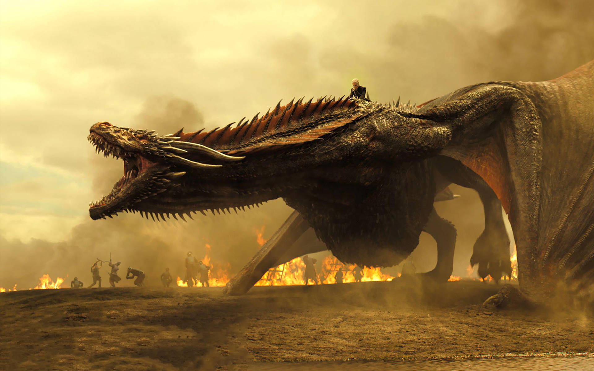 Drogon The Dragon For Iphone Screens Background