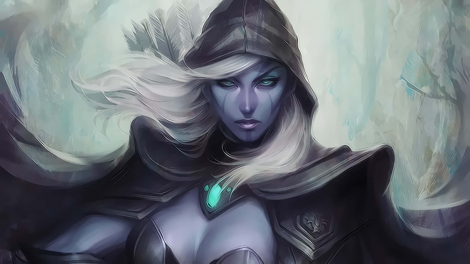 Droll Look Of Sylvana Background