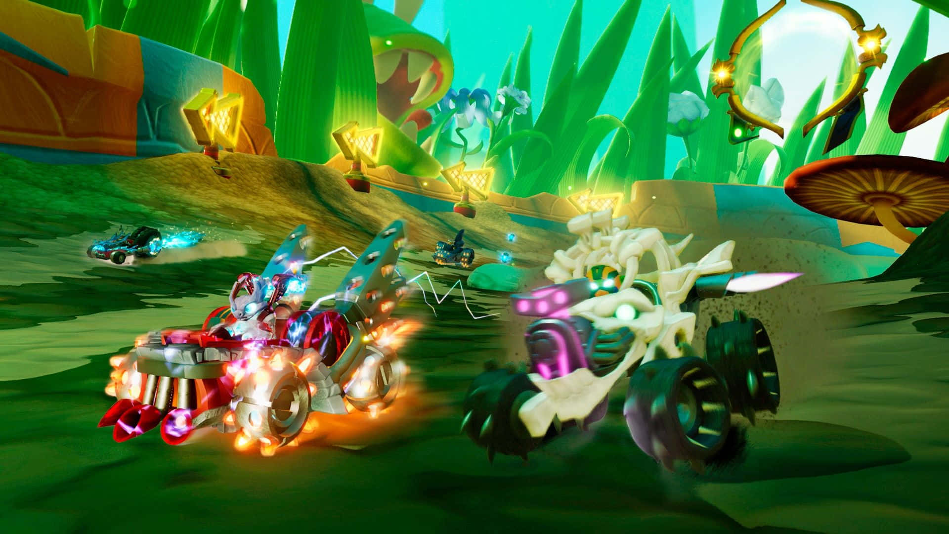 Droll Skylanders: Superchargers Background