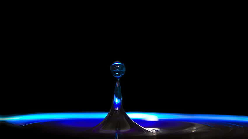 Droplet Of Lit Iphone Background