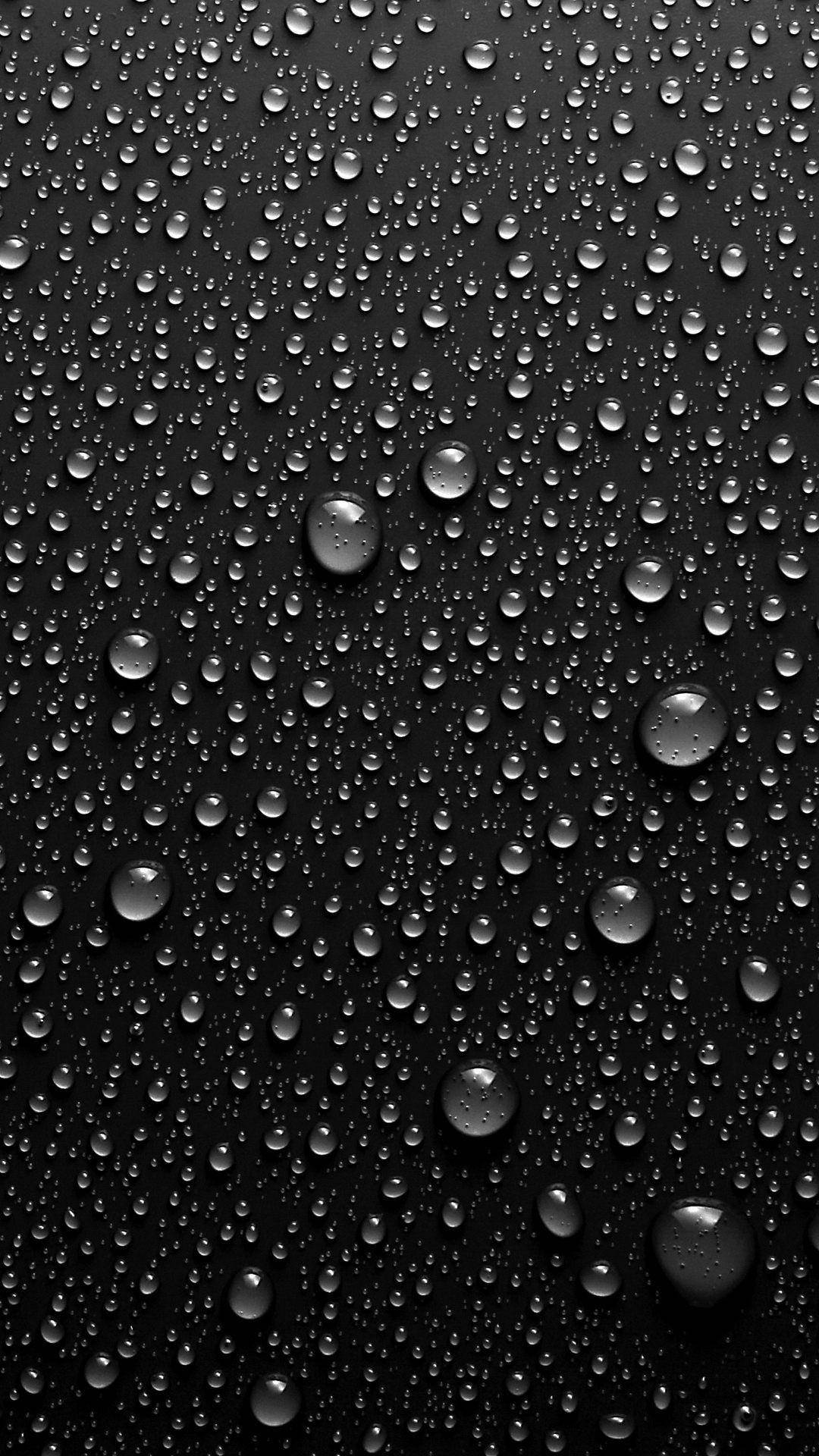 Droplets On Glass Iphone 8 Live Background