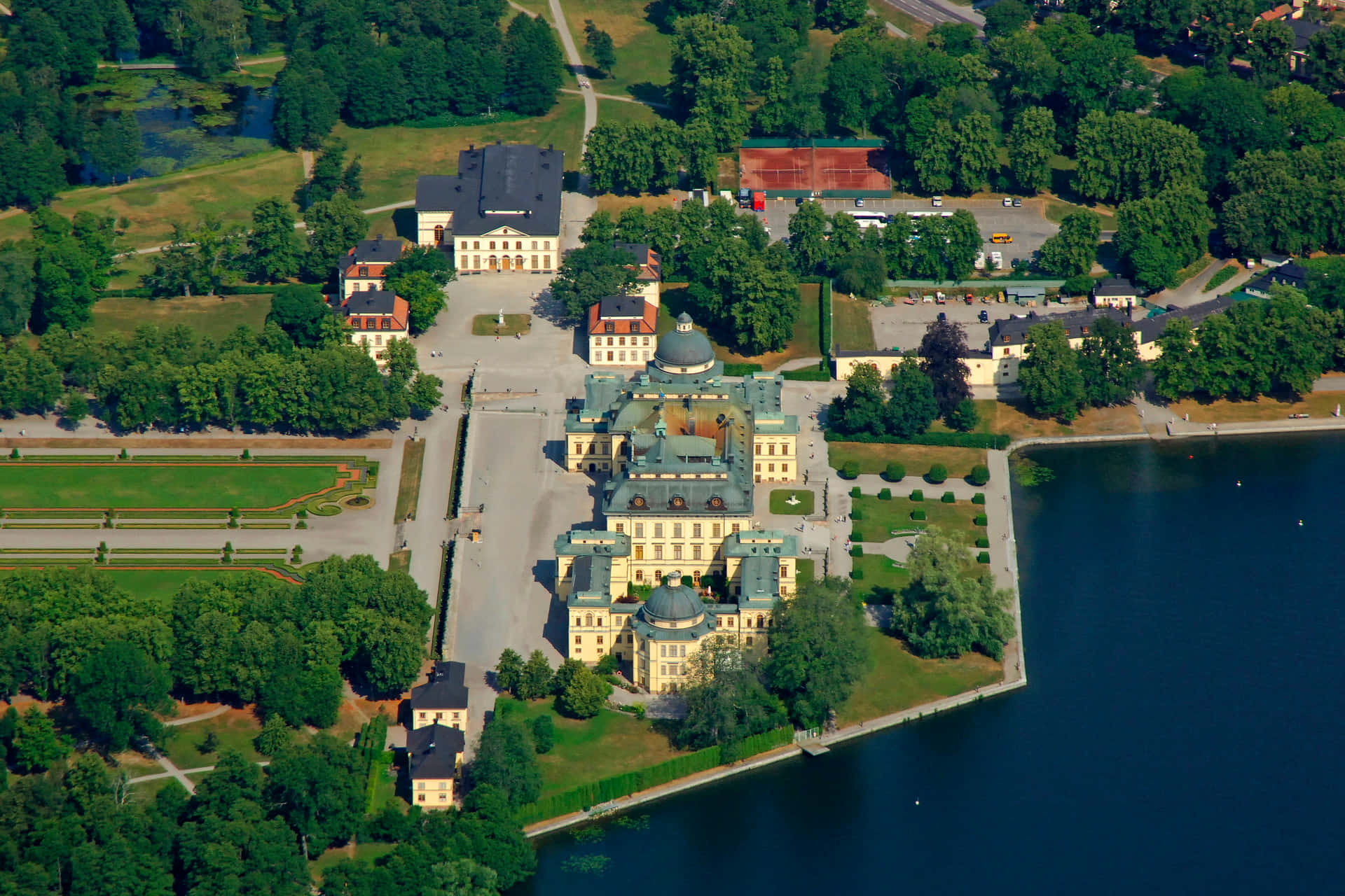 Drottningholm Palace Background