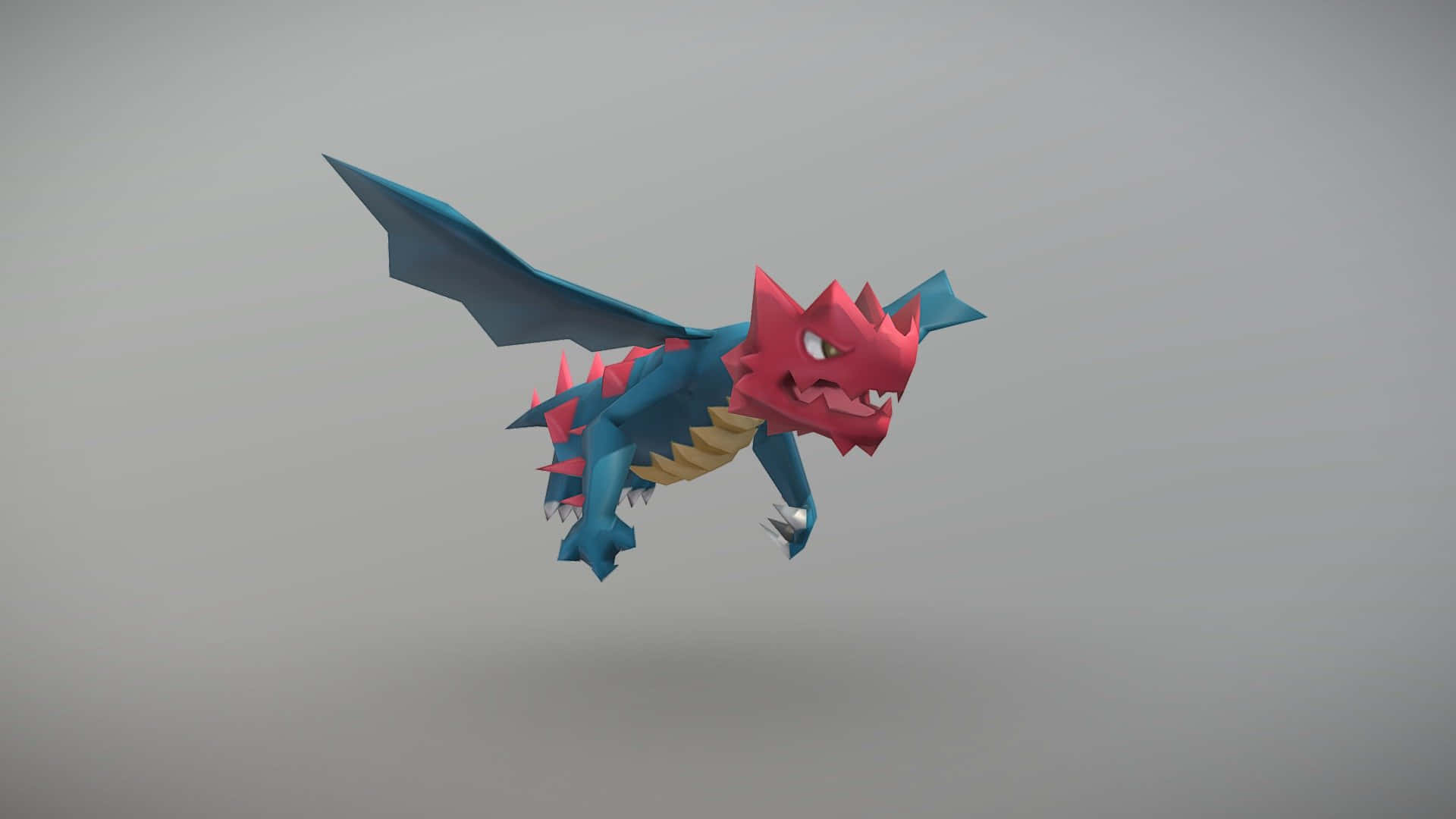 Druddigon Flying Pokemon Background