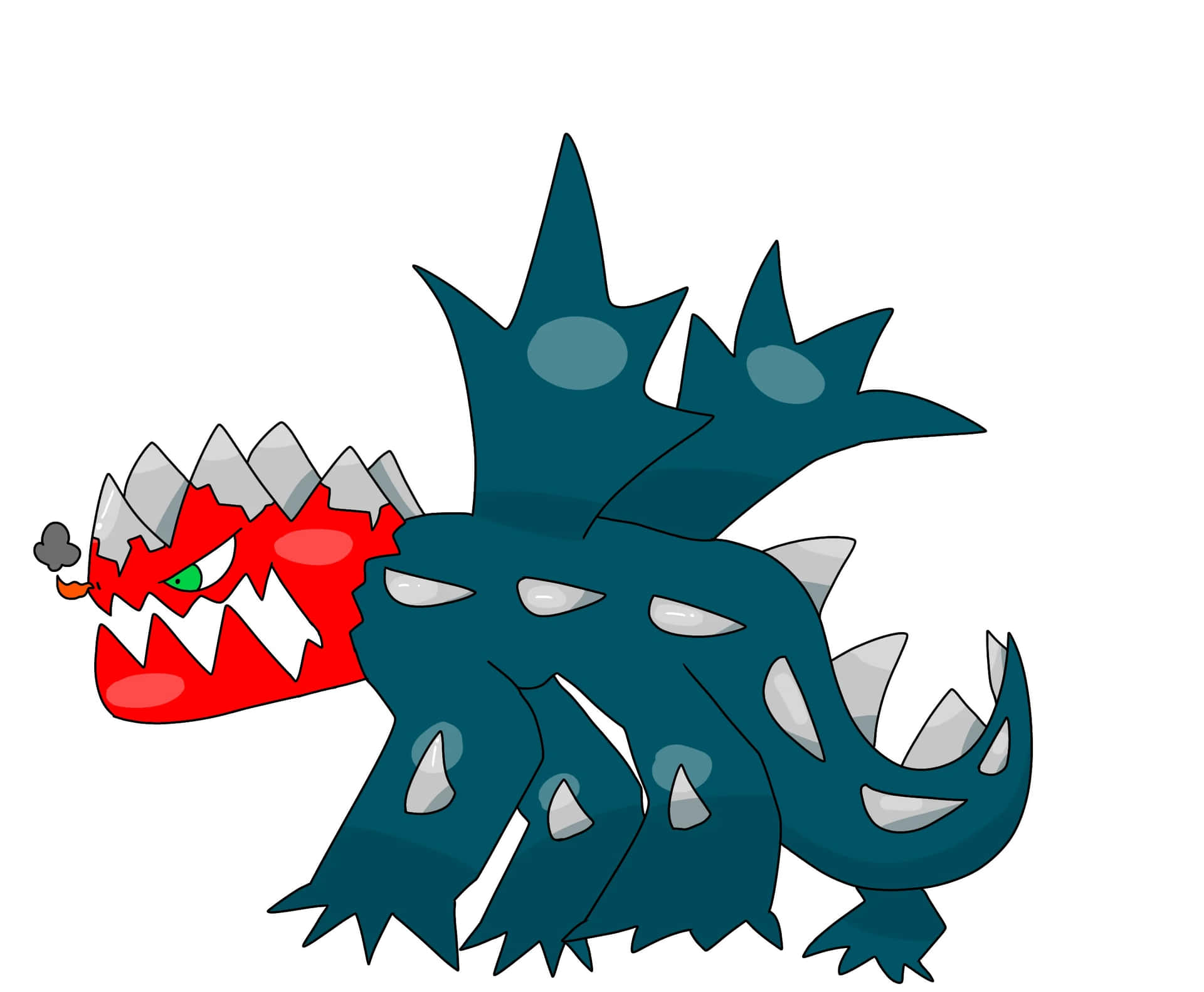 Druddigon Pokemon Artwork Background