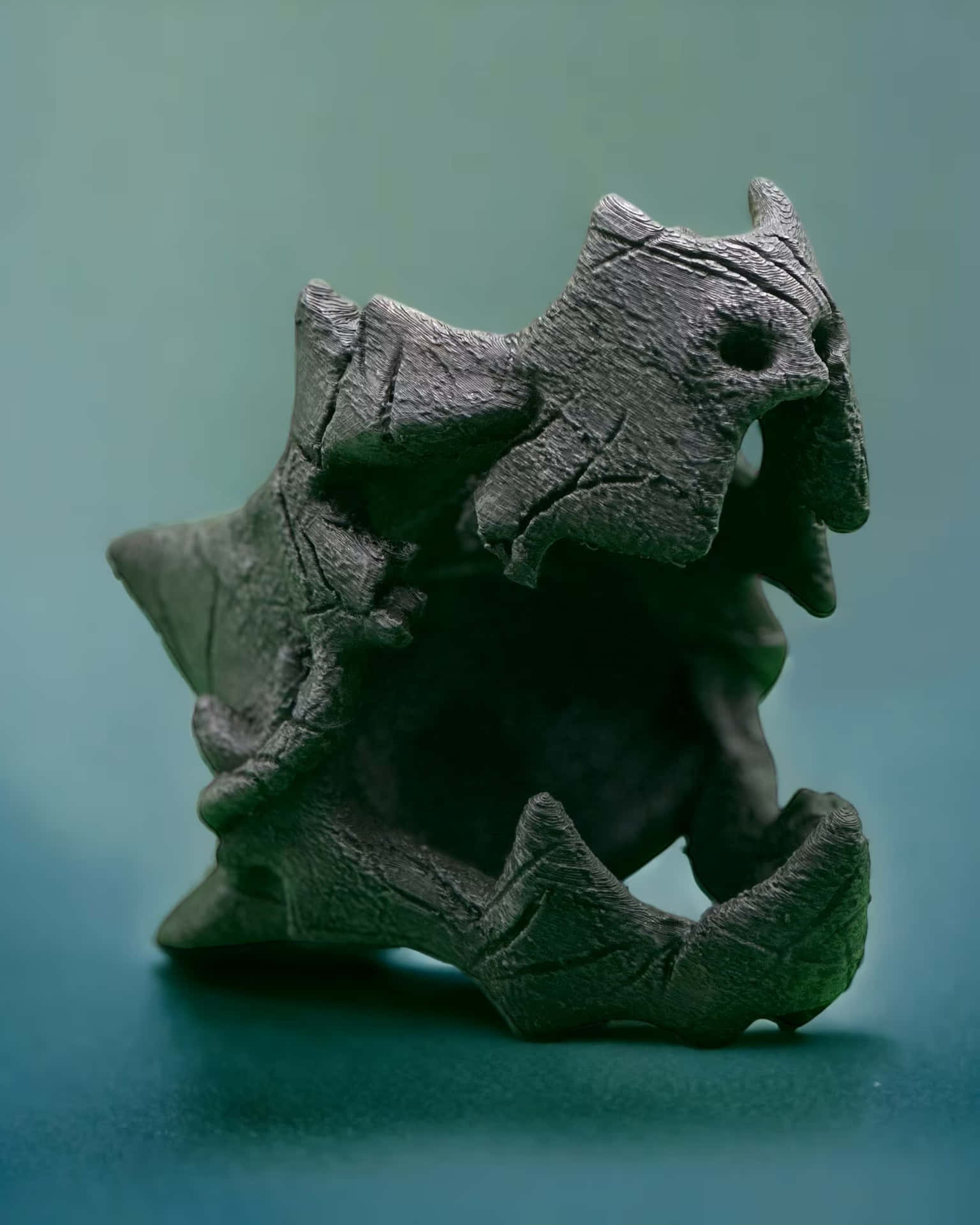 Druddigon Pokemon Figure Green Background